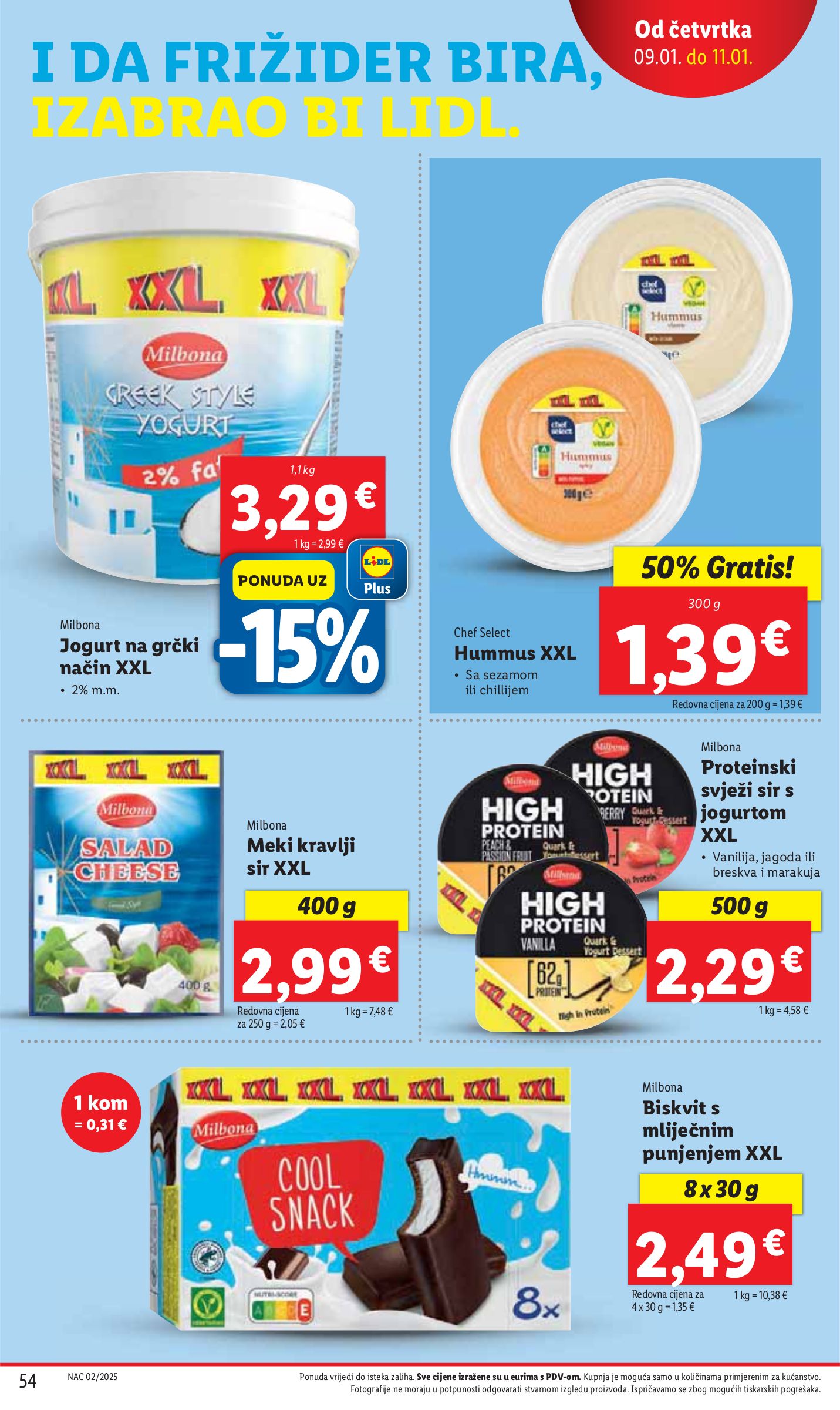 lidl - Lidl katalog vrijedi od 07.01. do 11.01. - page: 54