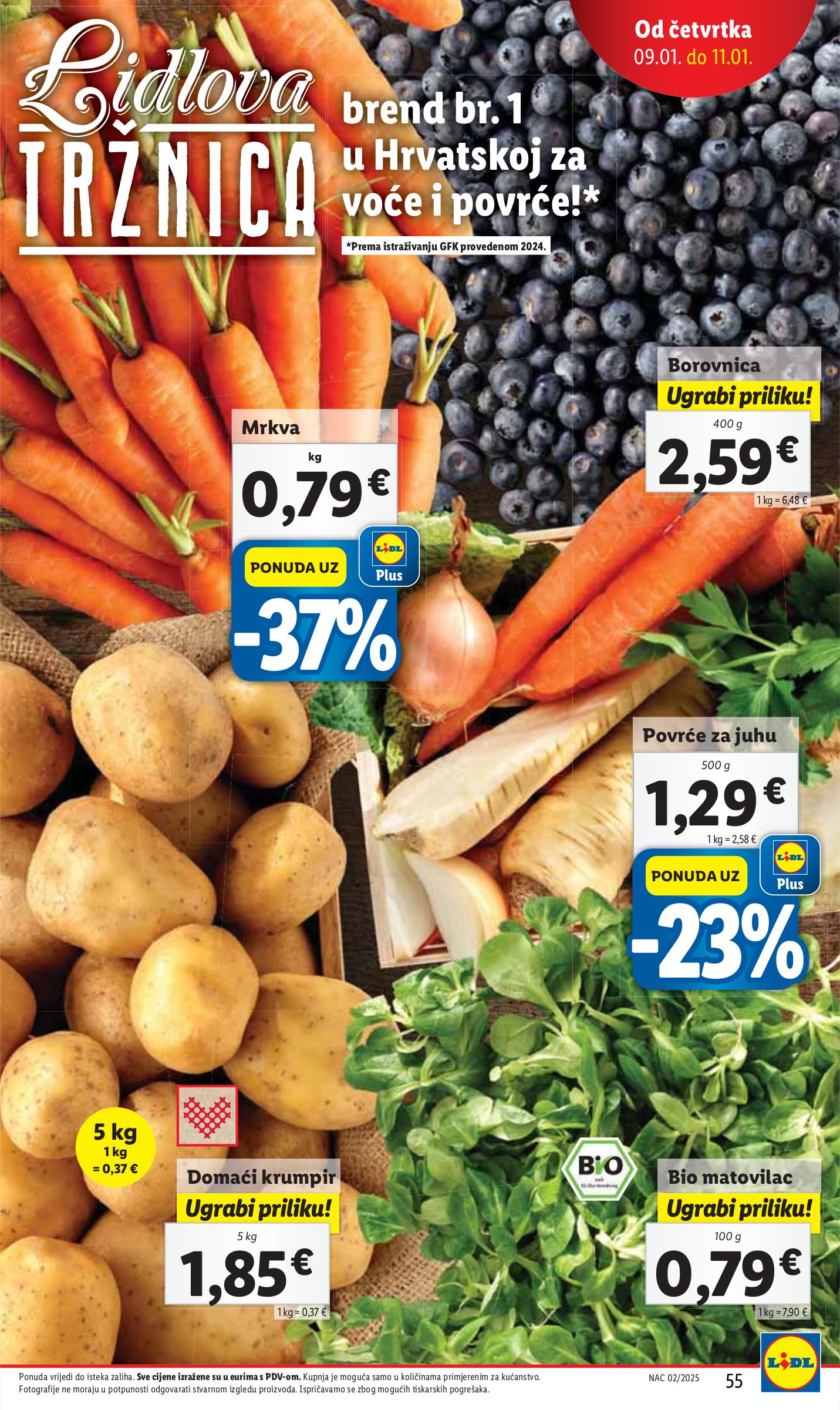 lidl - Lidl katalog vrijedi od 07.01. do 11.01. - page: 55