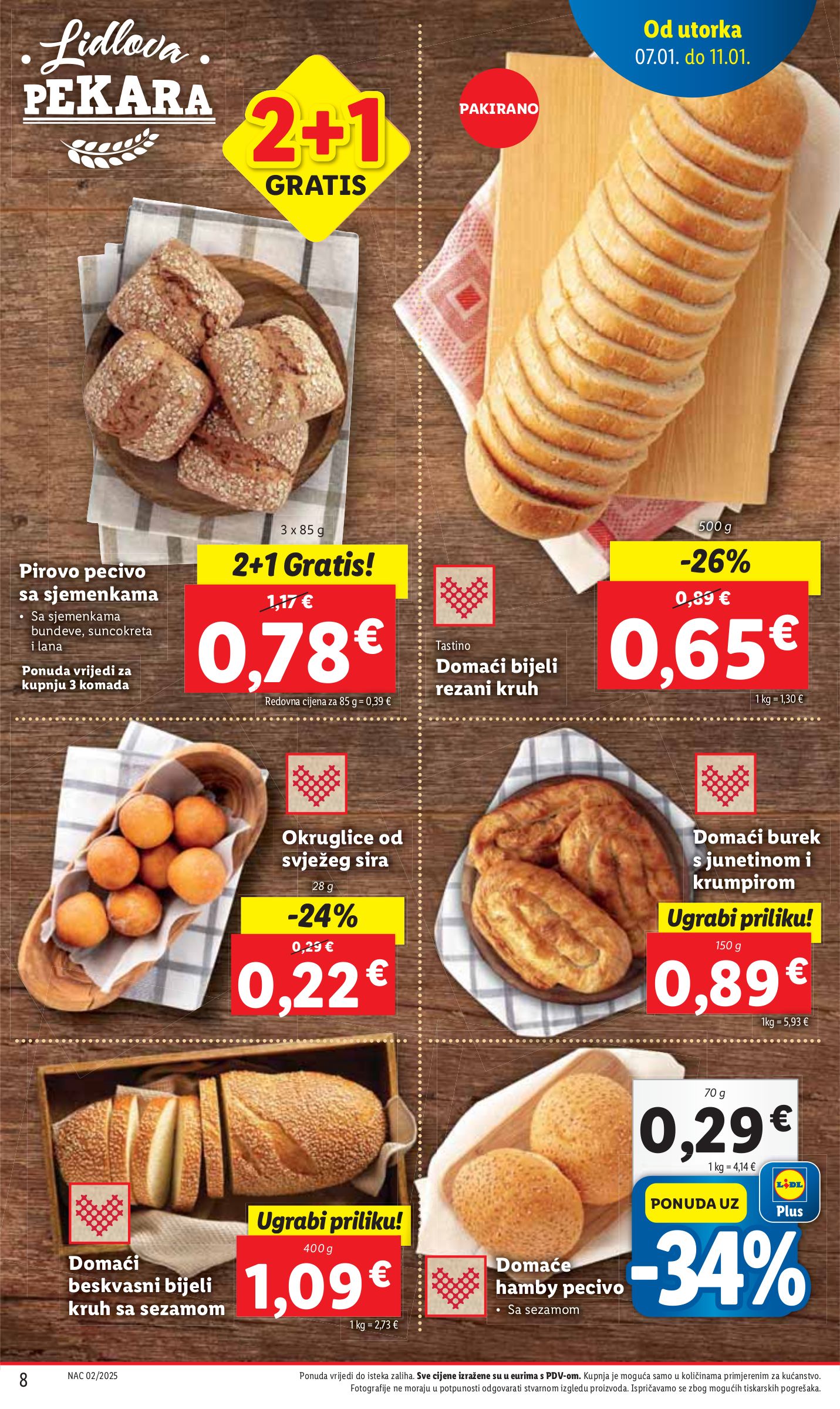 lidl - Lidl katalog vrijedi od 07.01. do 11.01. - page: 8