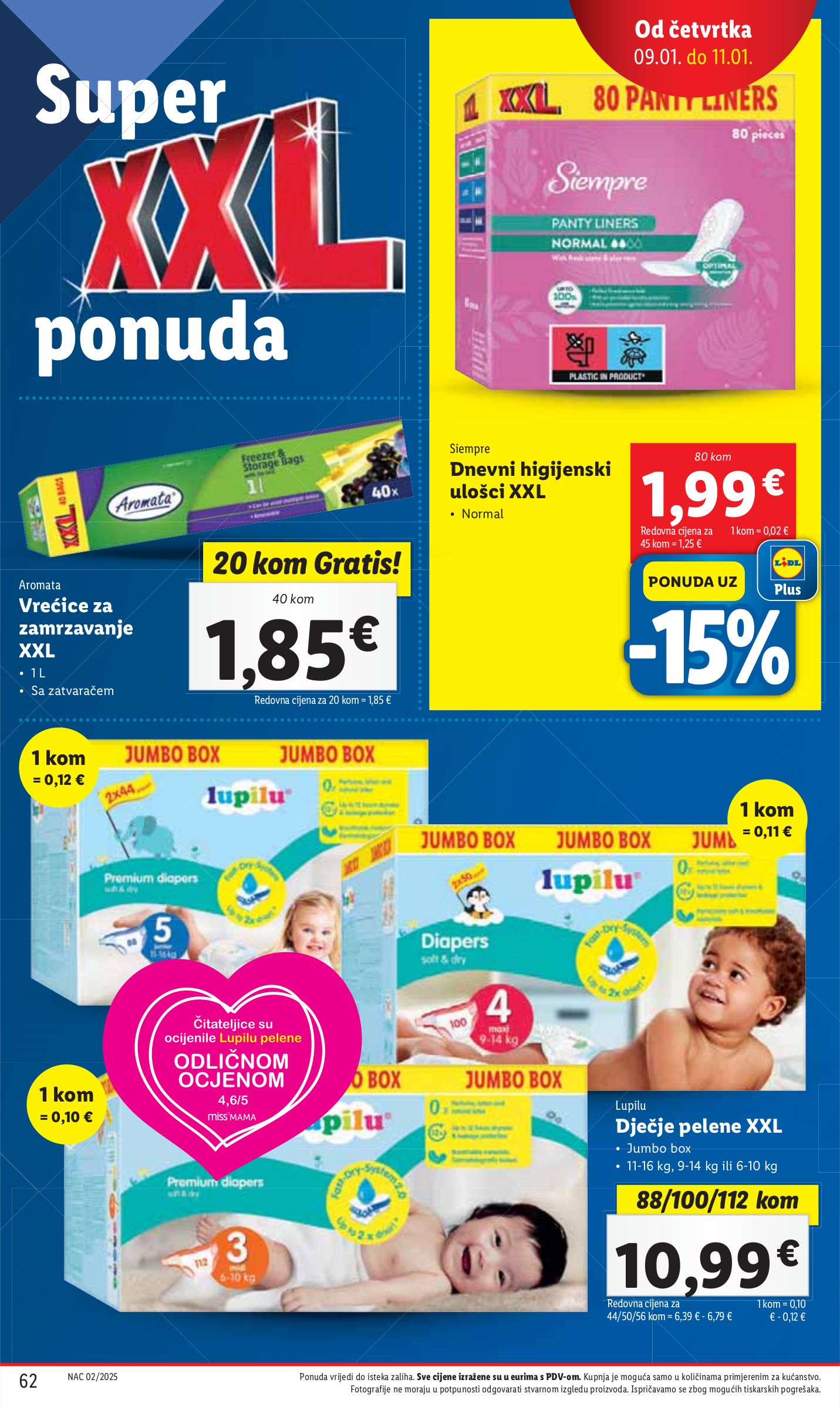 lidl - Lidl katalog vrijedi od 07.01. do 11.01. - page: 62