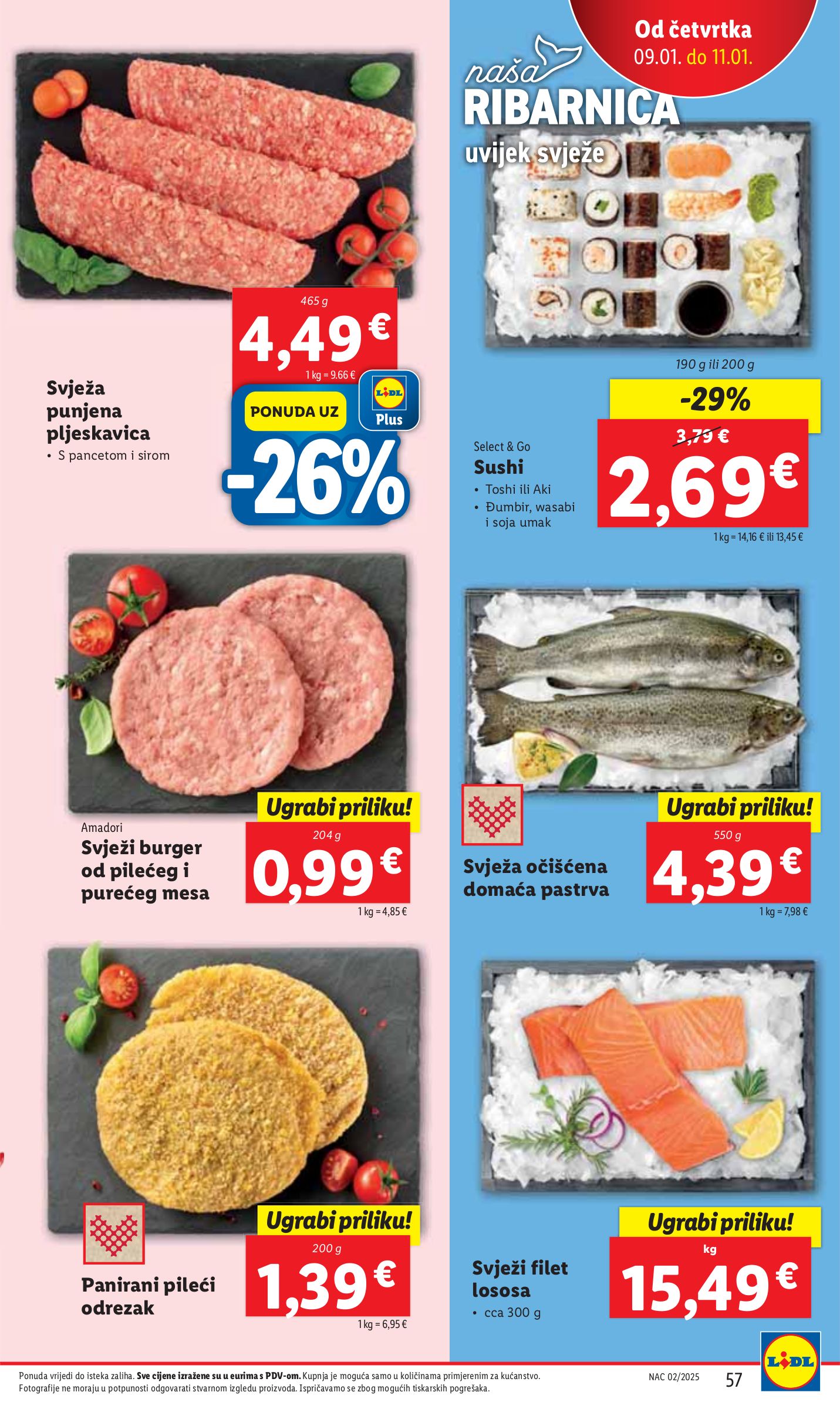 lidl - Lidl katalog vrijedi od 07.01. do 11.01. - page: 57