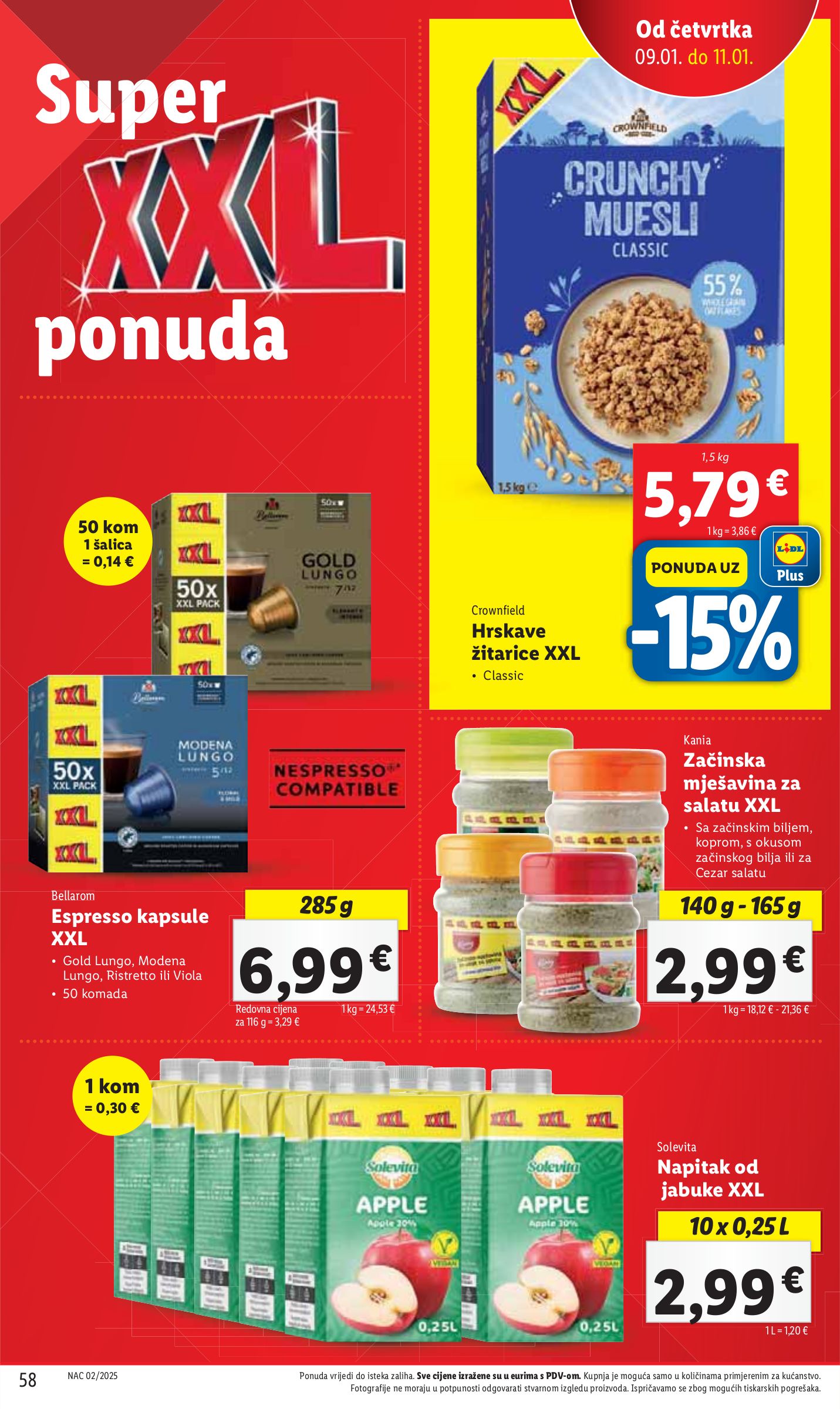 lidl - Lidl katalog vrijedi od 07.01. do 11.01. - page: 58