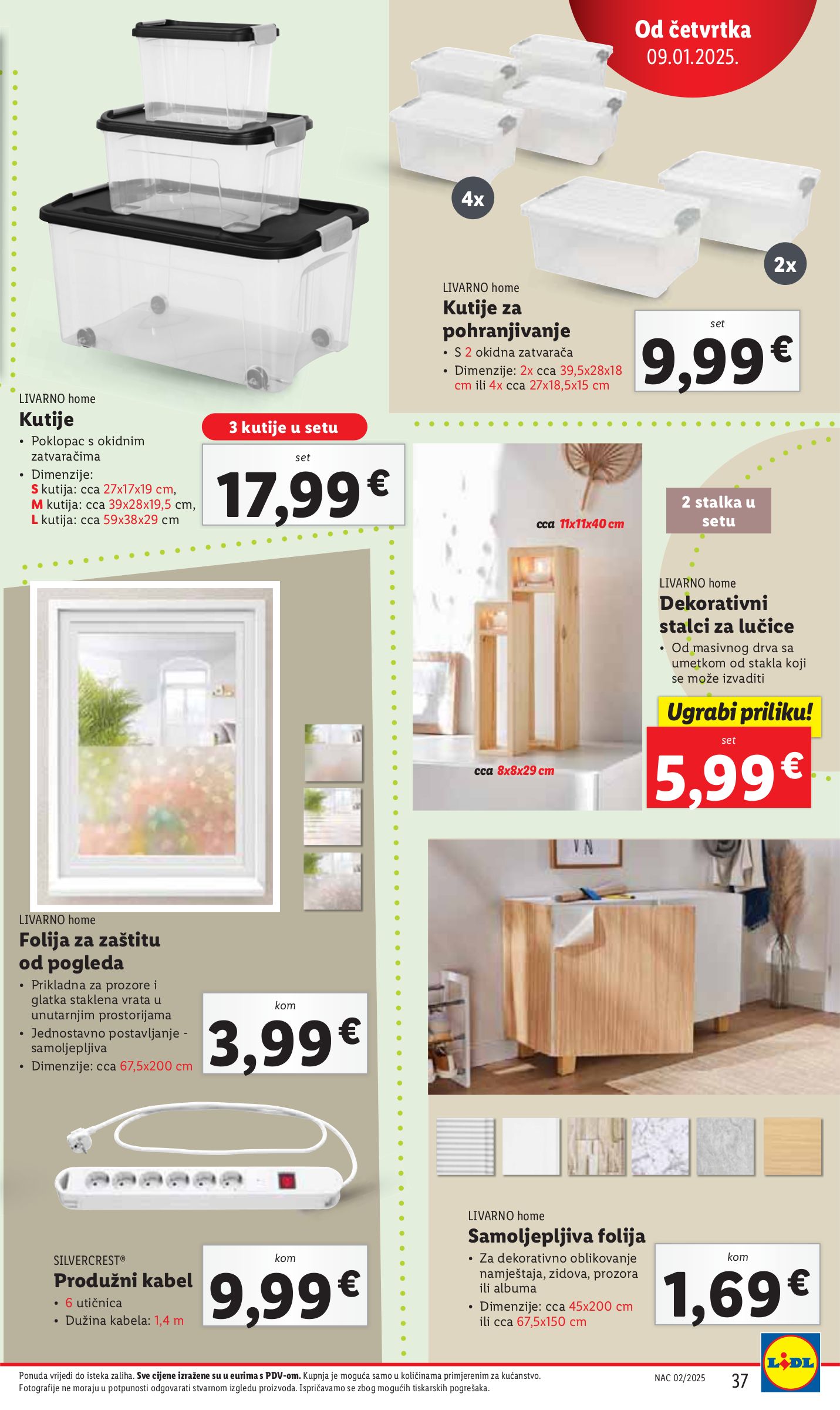 lidl - Lidl katalog vrijedi od 07.01. do 11.01. - page: 37