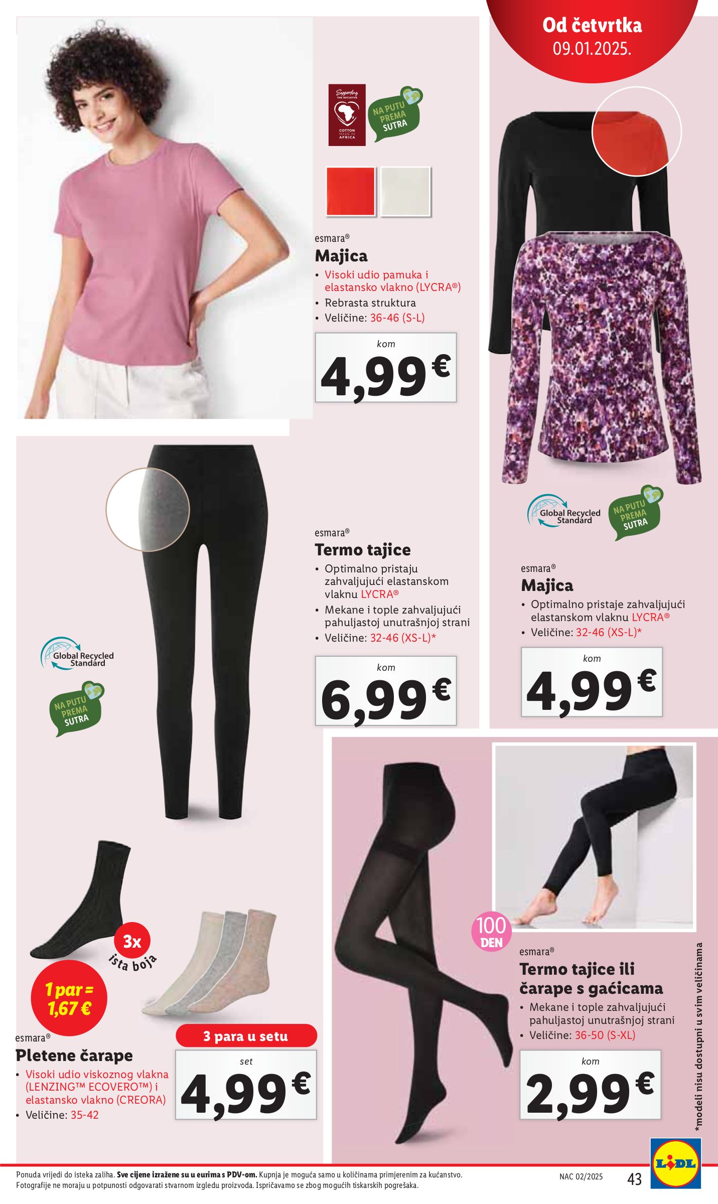 lidl - Lidl katalog vrijedi od 07.01. do 11.01. - page: 43