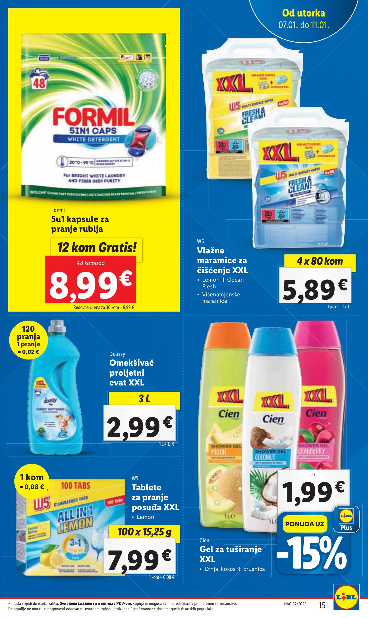 lidl - Lidl katalog vrijedi od 07.01. do 11.01. - page: 15