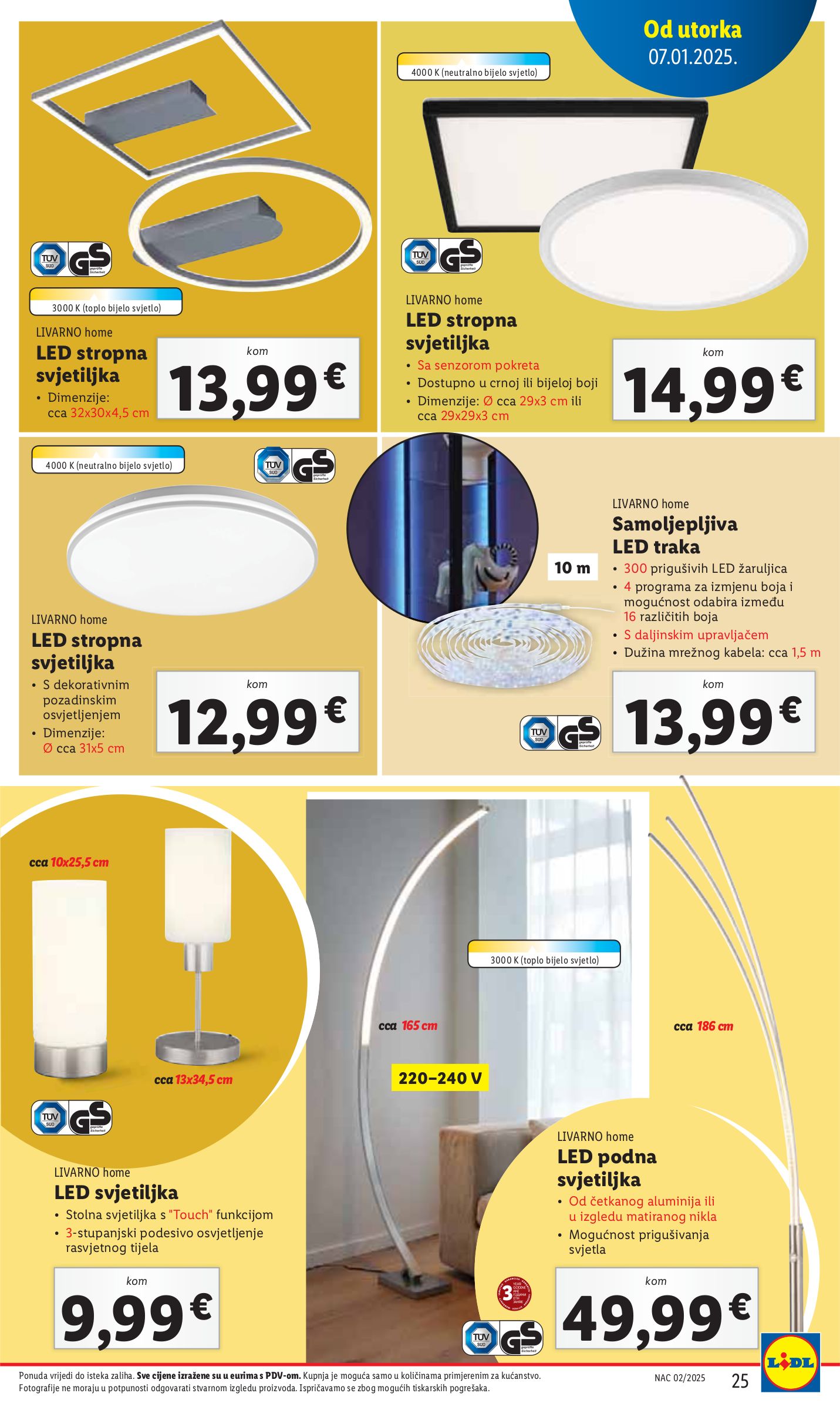 lidl - Lidl katalog vrijedi od 07.01. do 11.01. - page: 25