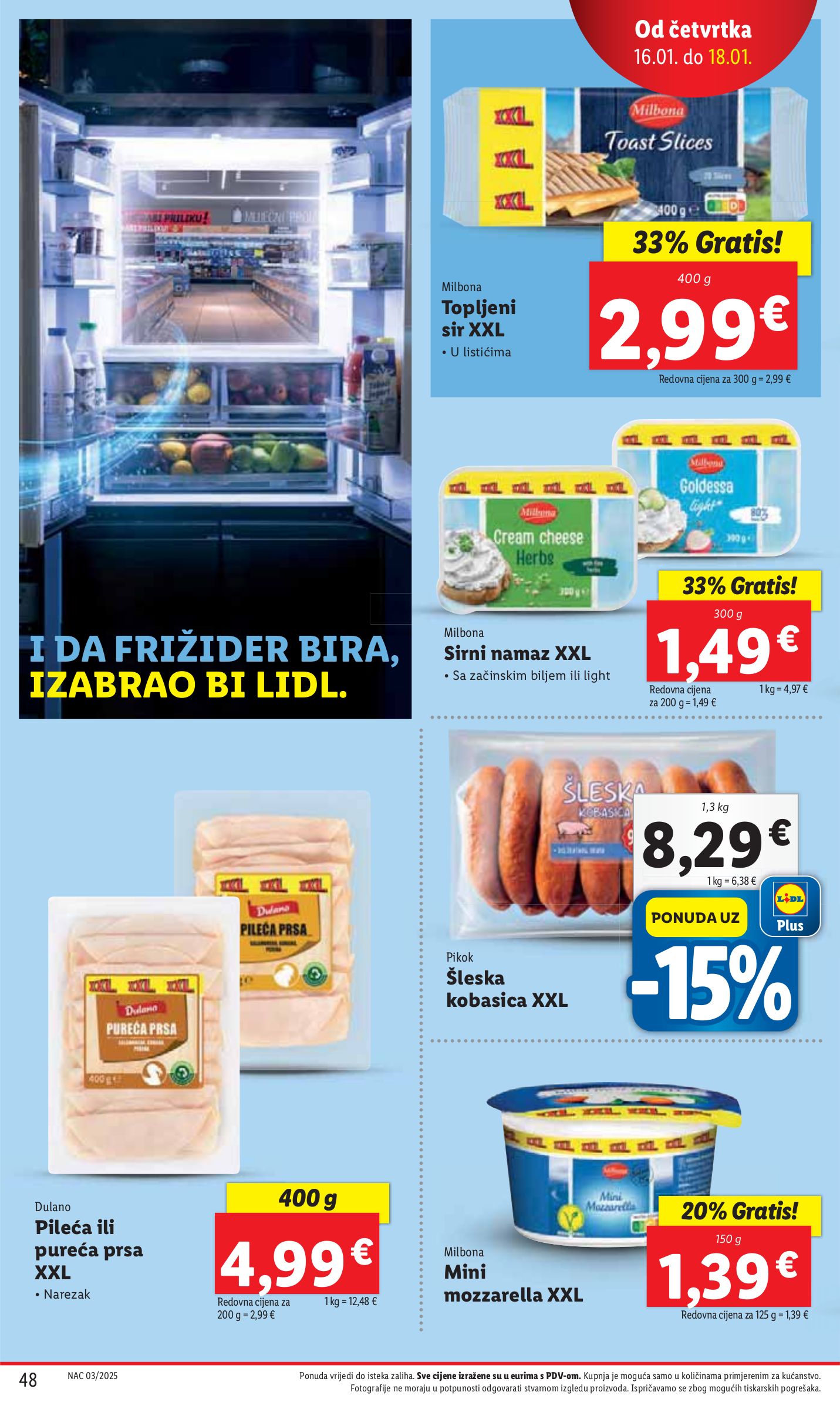 lidl - Lidl katalog vrijedi od 13.01. do 18.01. - page: 48