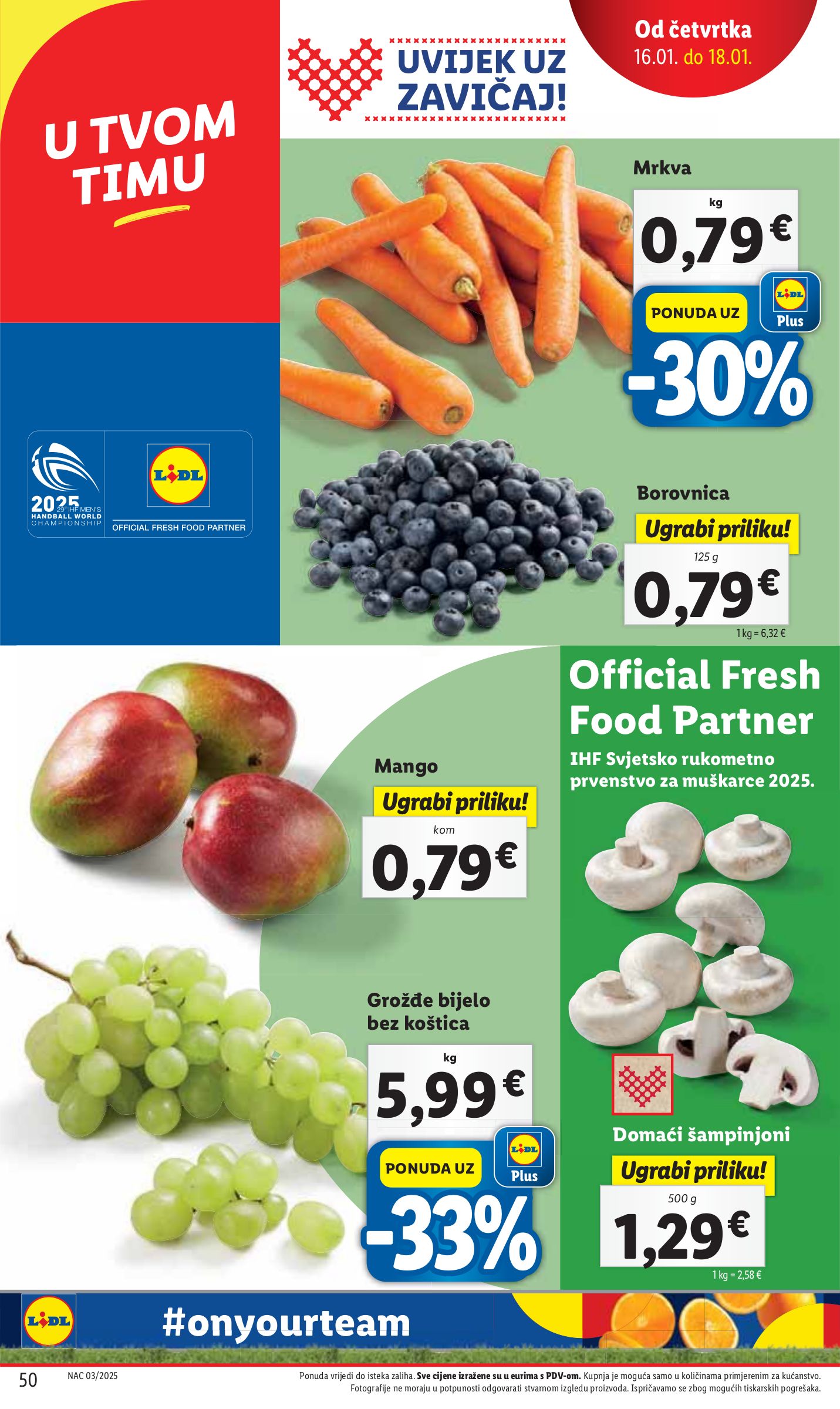 lidl - Lidl katalog vrijedi od 13.01. do 18.01. - page: 50