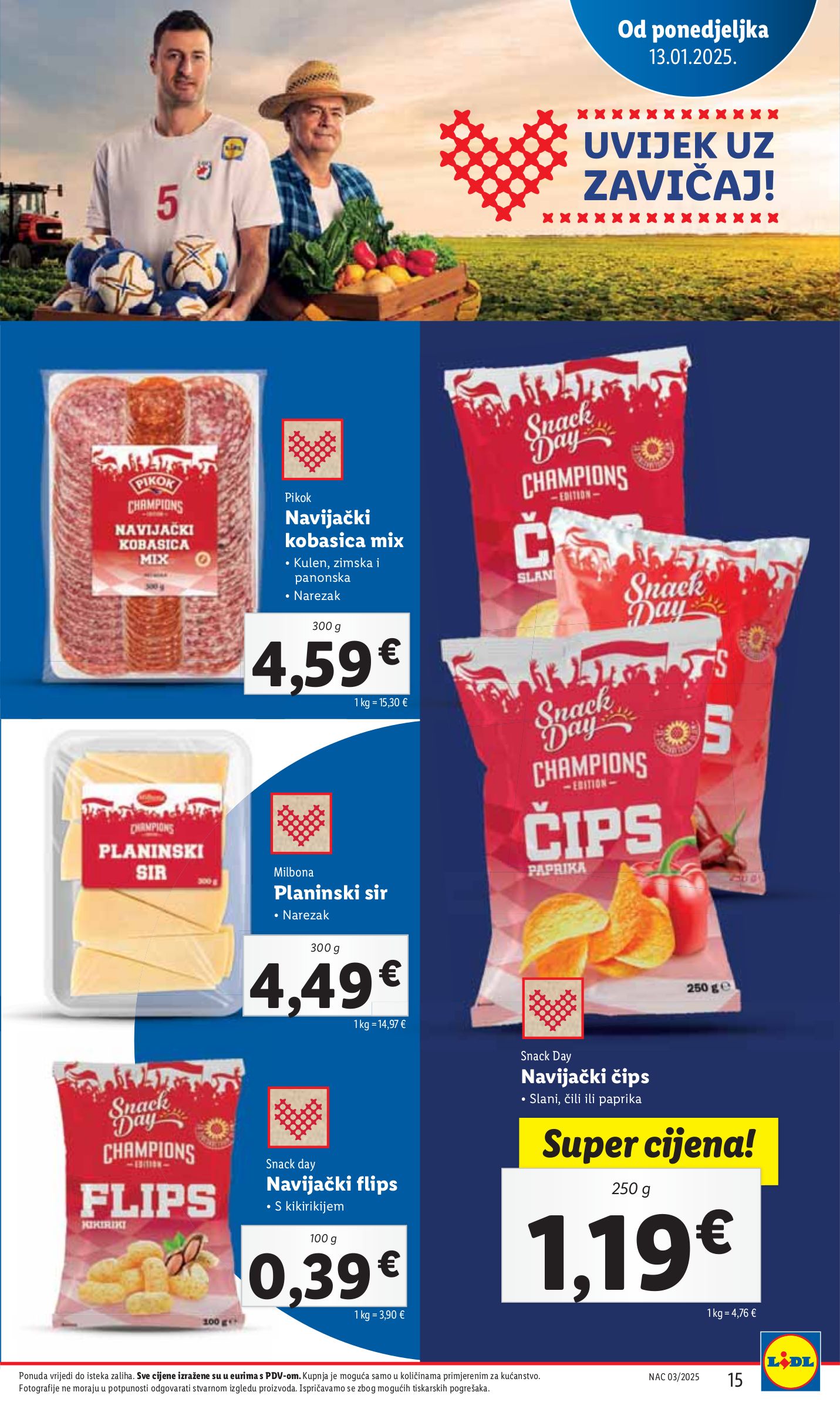 lidl - Lidl katalog vrijedi od 13.01. do 18.01. - page: 15