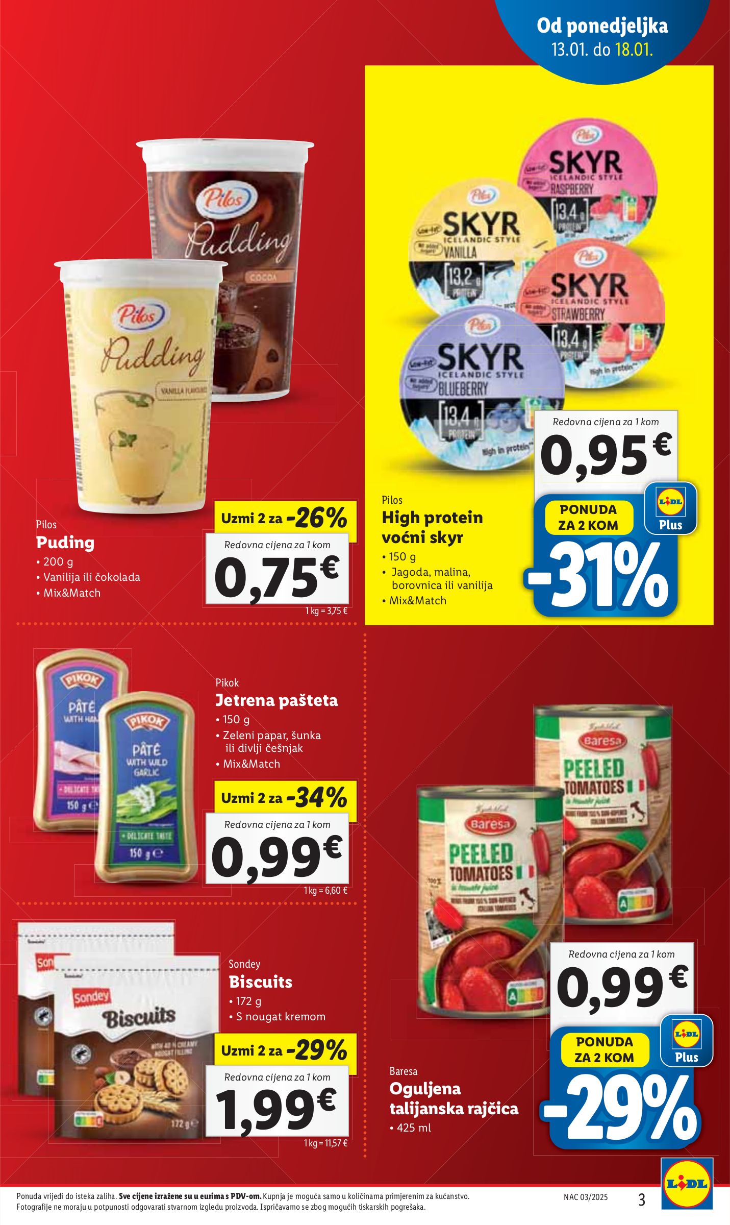 lidl - Lidl katalog vrijedi od 13.01. do 18.01. - page: 3