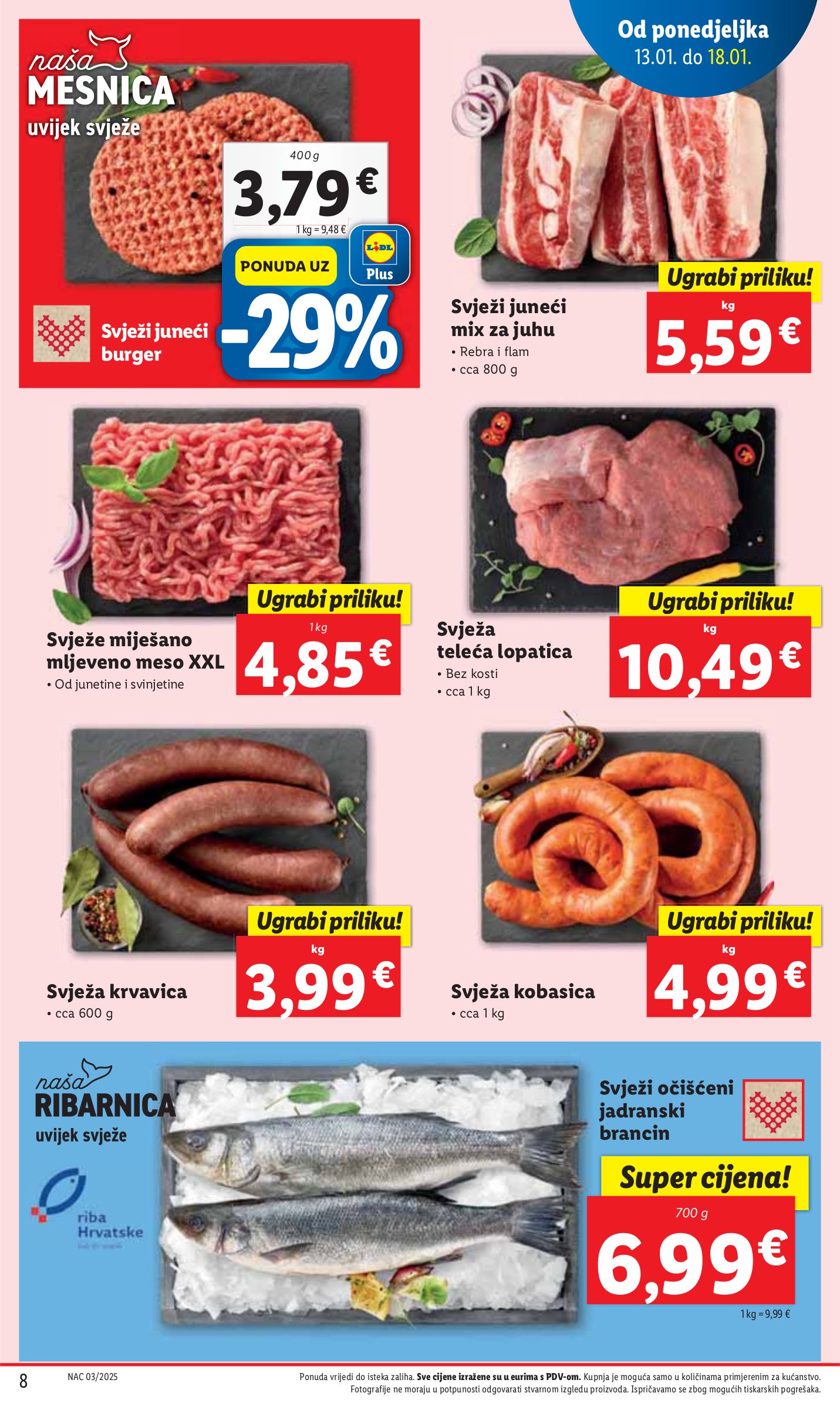 lidl - Lidl katalog vrijedi od 13.01. do 18.01. - page: 8