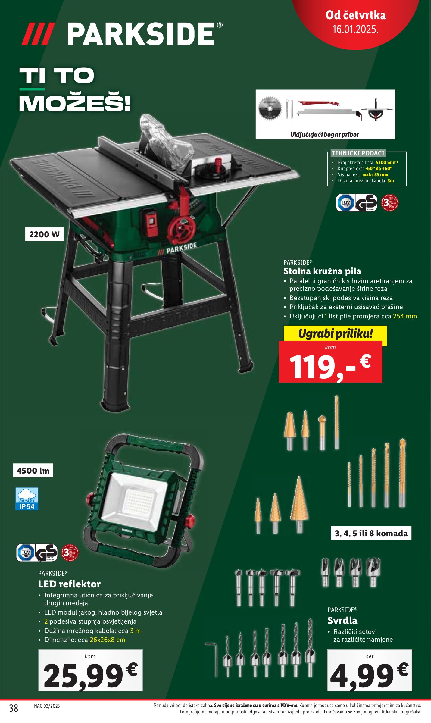 lidl - Lidl katalog vrijedi od 13.01. do 18.01. - page: 38