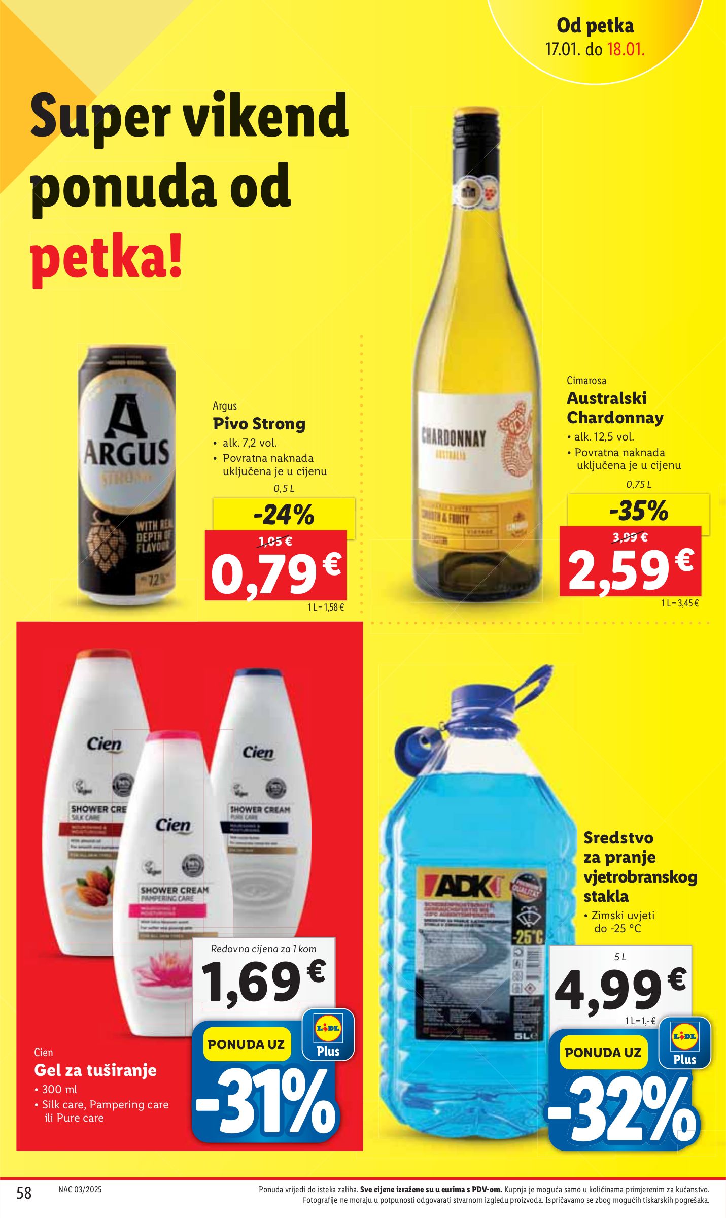 lidl - Lidl katalog vrijedi od 13.01. do 18.01. - page: 58