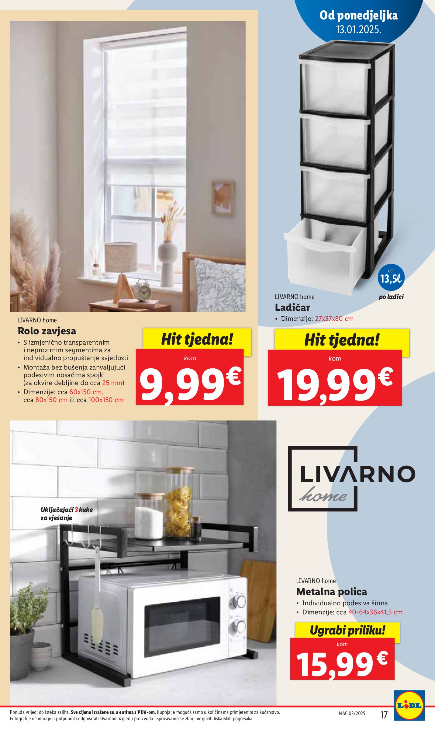 lidl - Lidl katalog vrijedi od 13.01. do 18.01. - page: 17