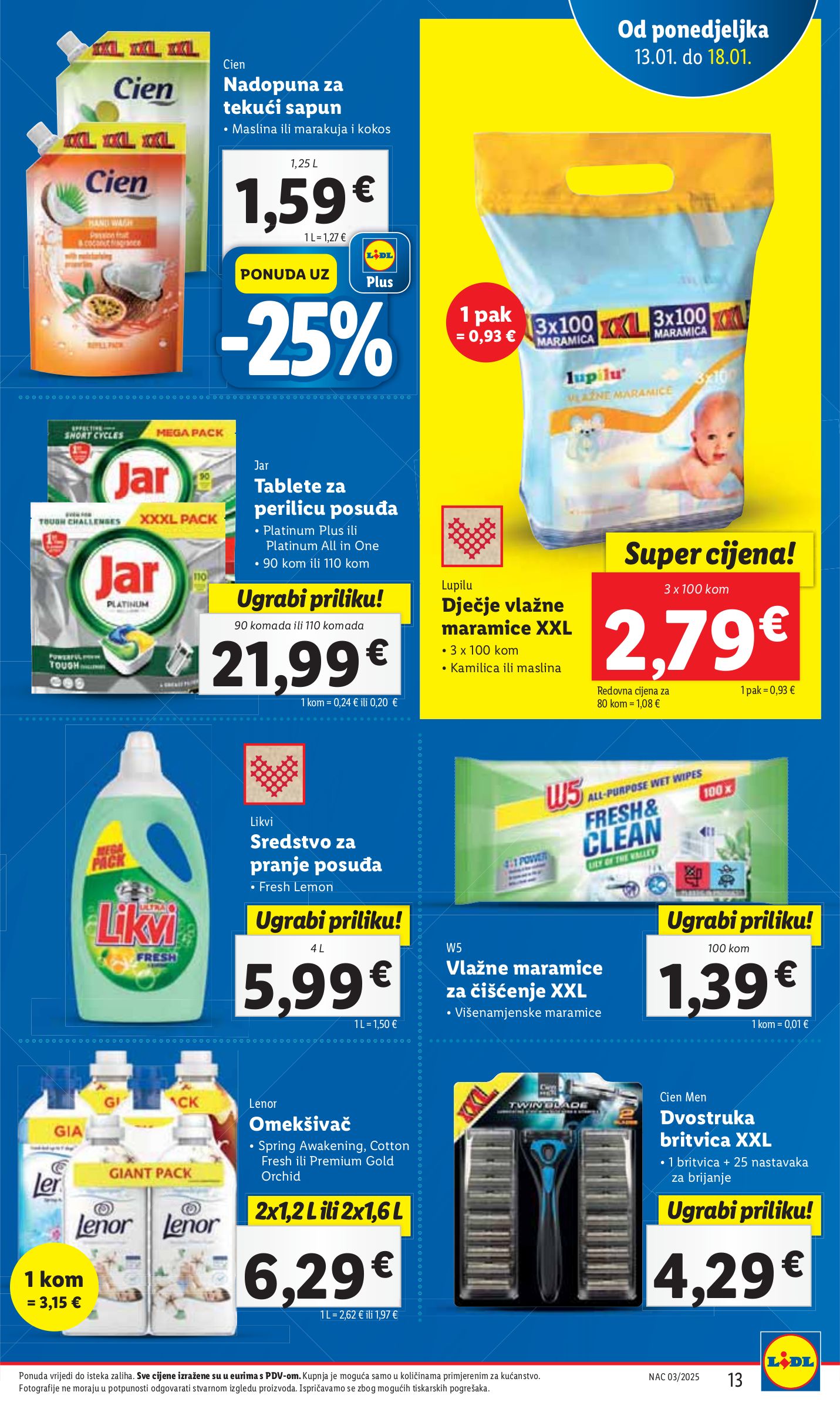 lidl - Lidl katalog vrijedi od 13.01. do 18.01. - page: 13