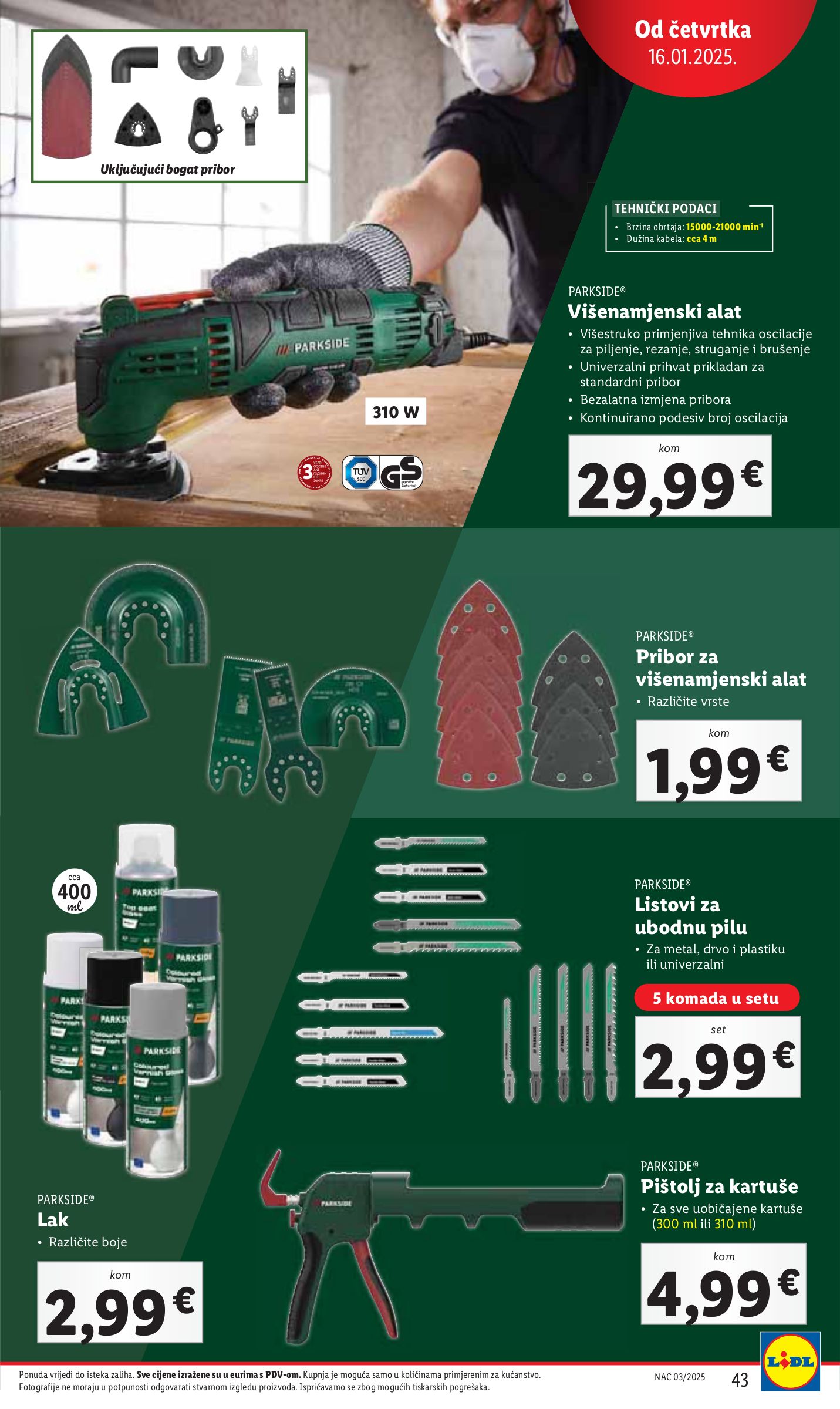 lidl - Lidl katalog vrijedi od 13.01. do 18.01. - page: 43