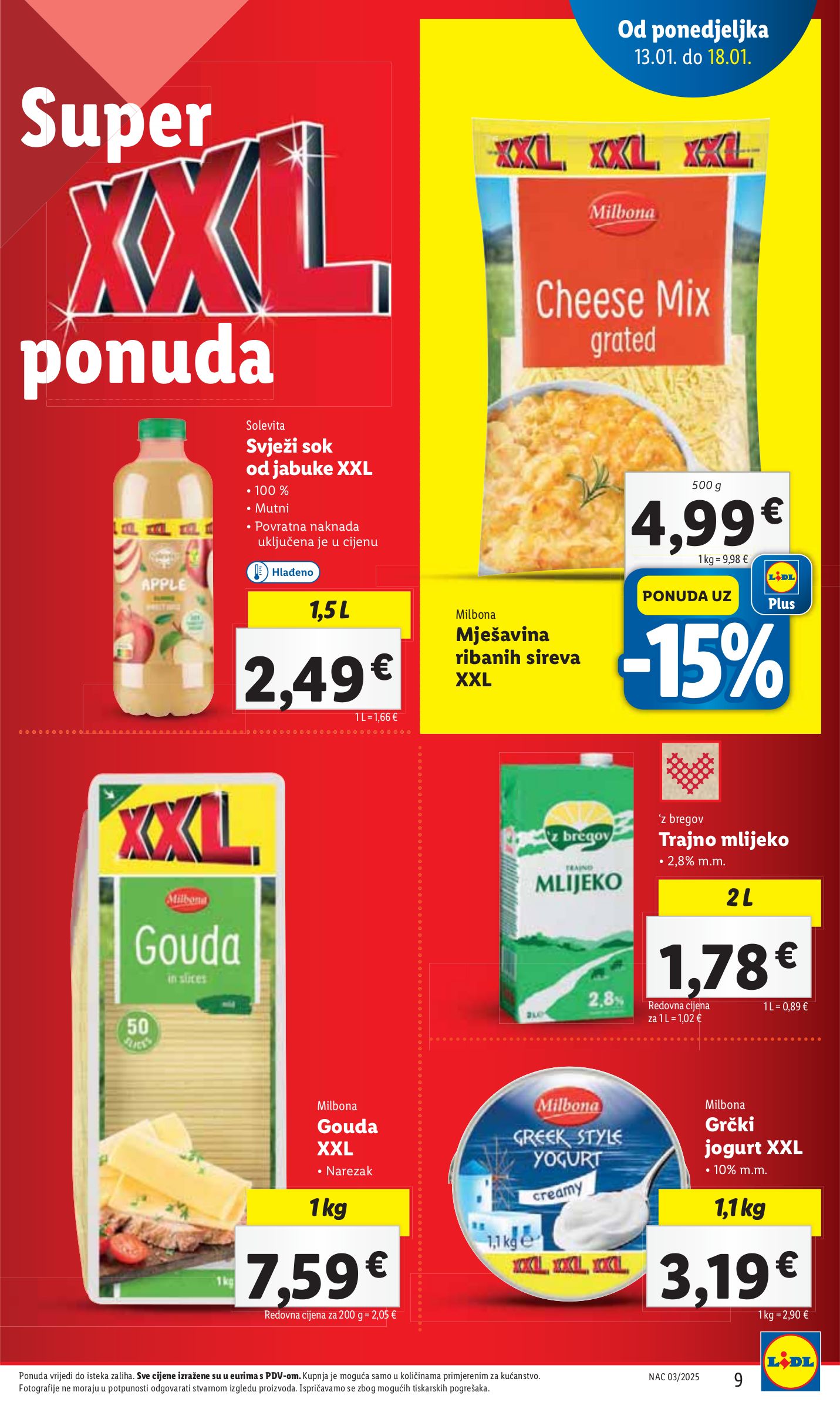 lidl - Lidl katalog vrijedi od 13.01. do 18.01. - page: 9