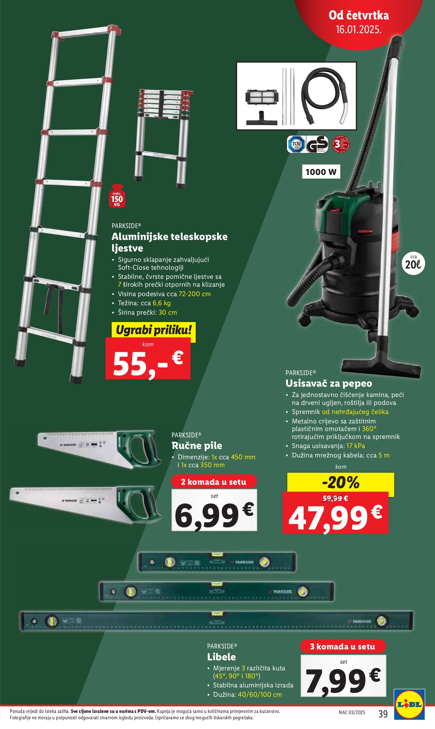 lidl - Lidl katalog vrijedi od 13.01. do 18.01. - page: 39