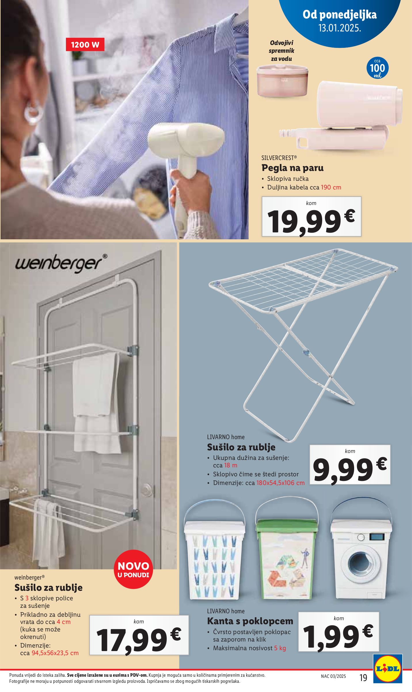 lidl - Lidl katalog vrijedi od 13.01. do 18.01. - page: 19