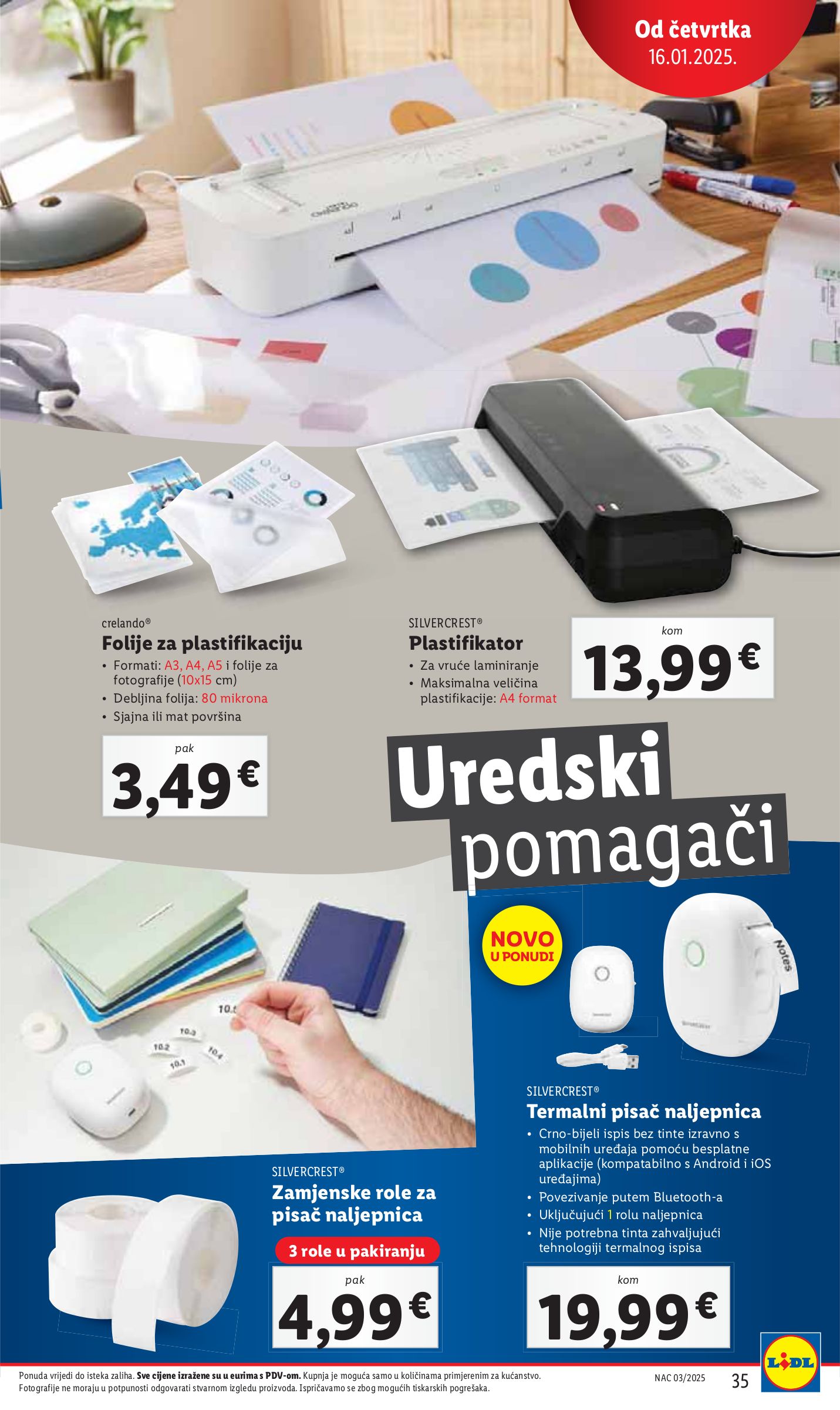 lidl - Lidl katalog vrijedi od 13.01. do 18.01. - page: 35