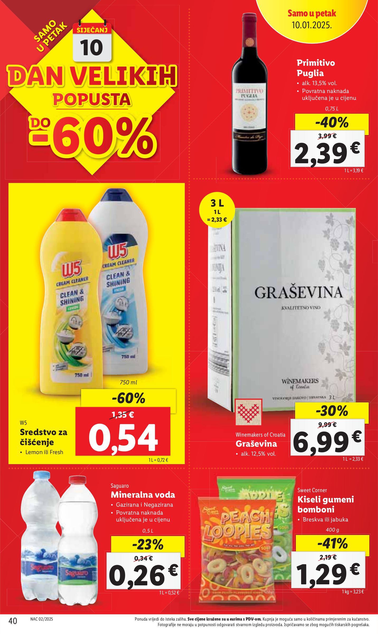 lidl - Lidl katalog vrijedi od 09.01. do 11.01. - page: 40