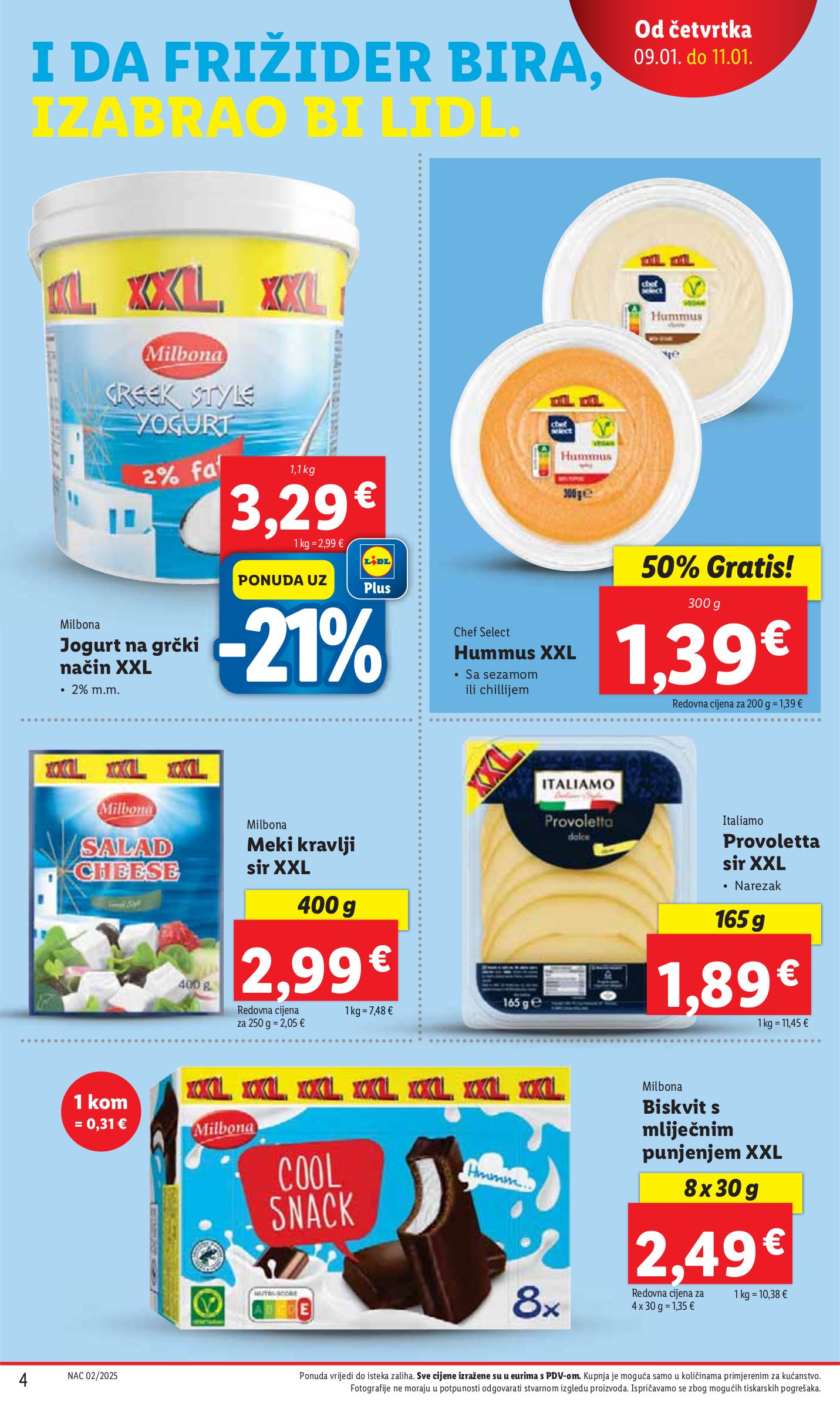 lidl - Lidl katalog vrijedi od 09.01. do 11.01. - page: 4