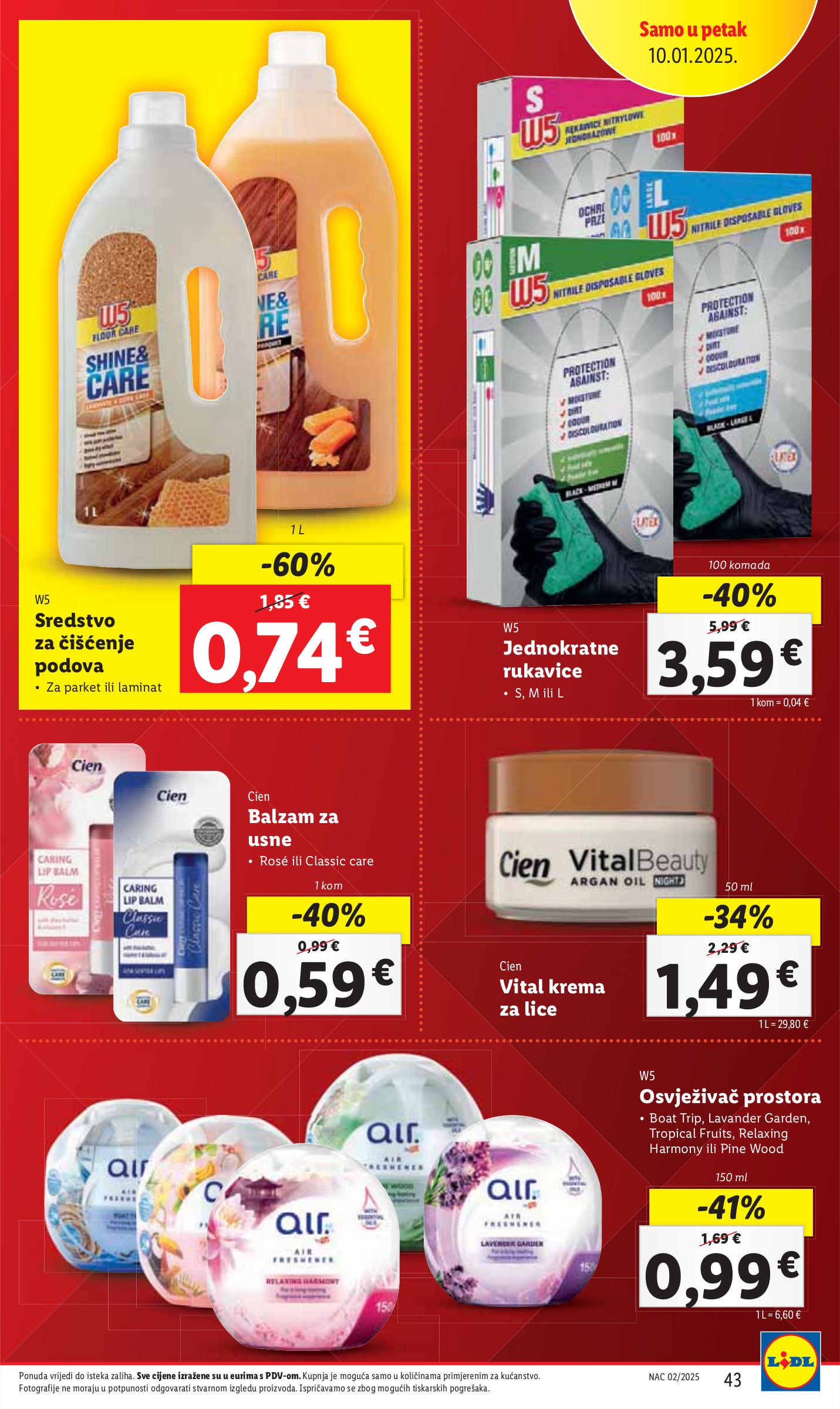 lidl - Lidl katalog vrijedi od 09.01. do 11.01. - page: 43