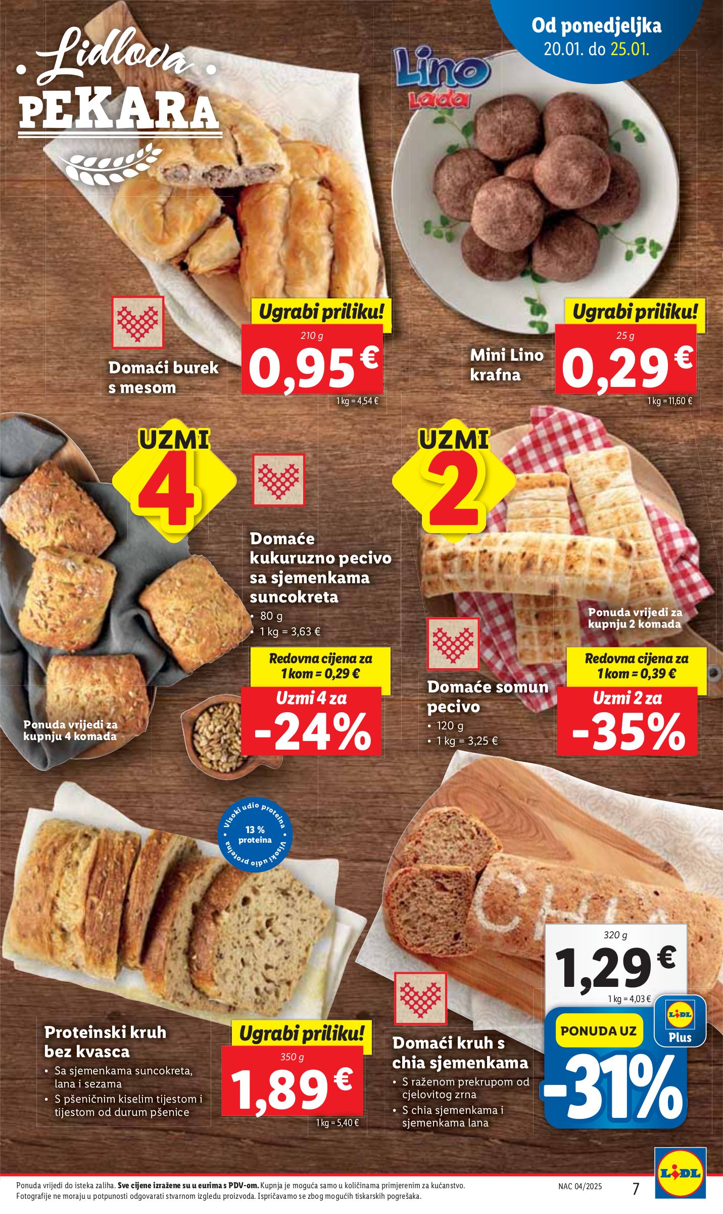 lidl - Lidl katalog vrijedi od 20.01. do 25.01. - page: 7