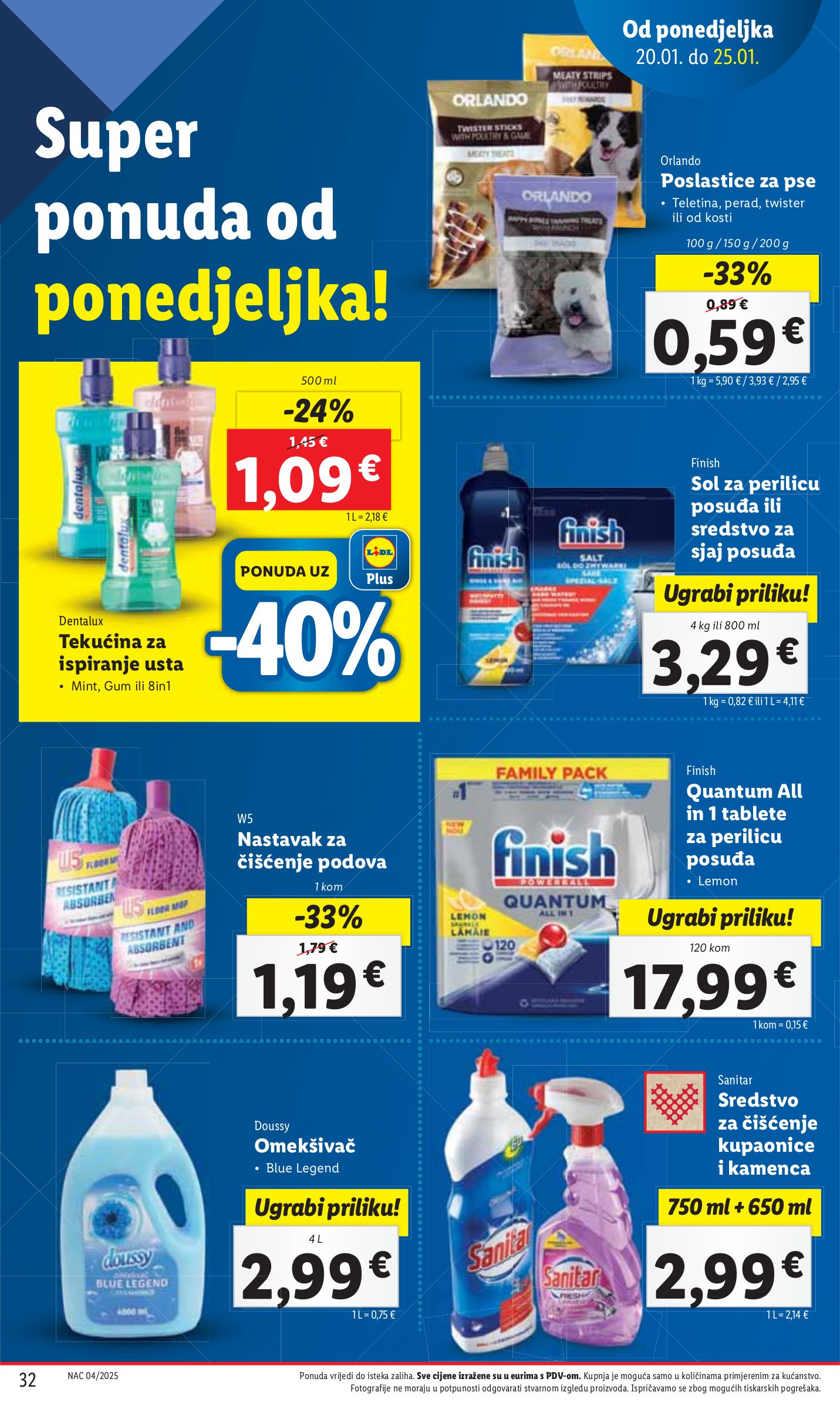 lidl - Lidl katalog vrijedi od 20.01. do 25.01. - page: 32