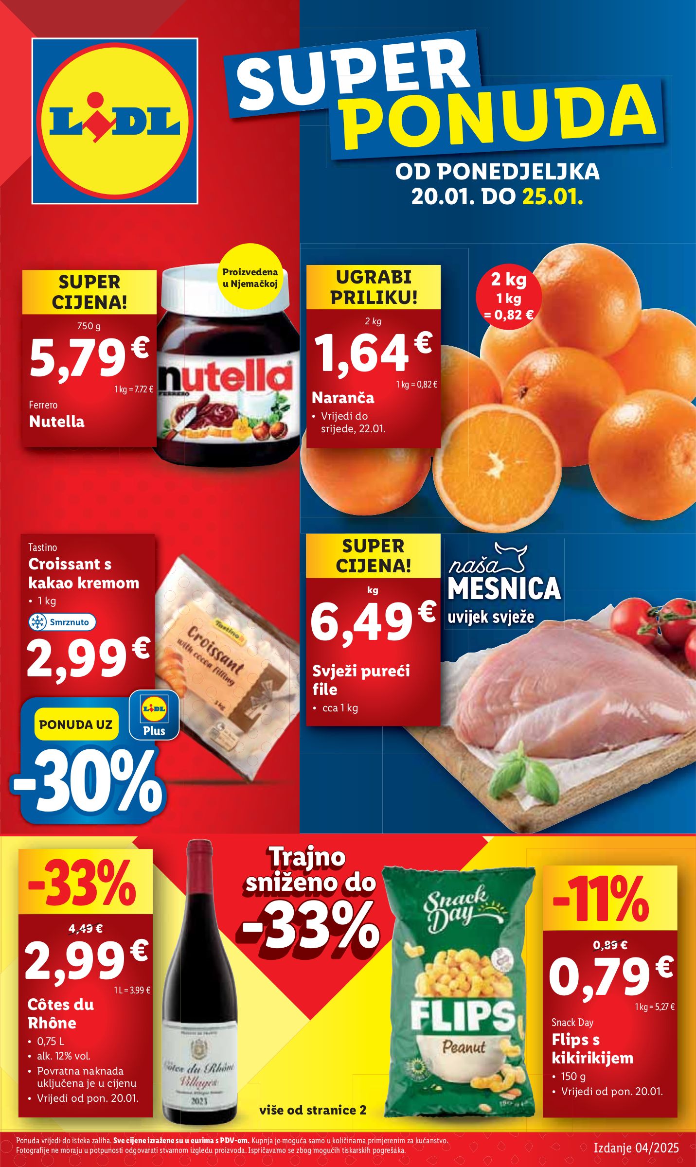 lidl - Lidl katalog vrijedi od 20.01. do 25.01.