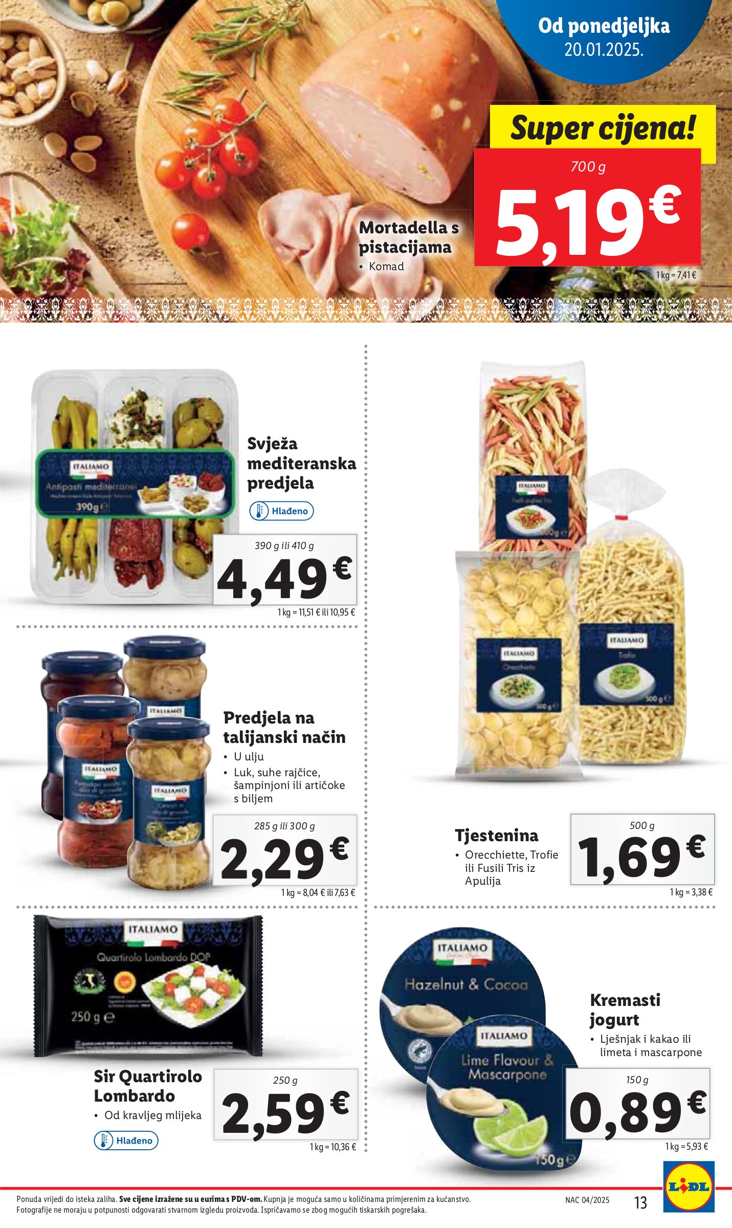 lidl - Lidl katalog vrijedi od 20.01. do 25.01. - page: 13