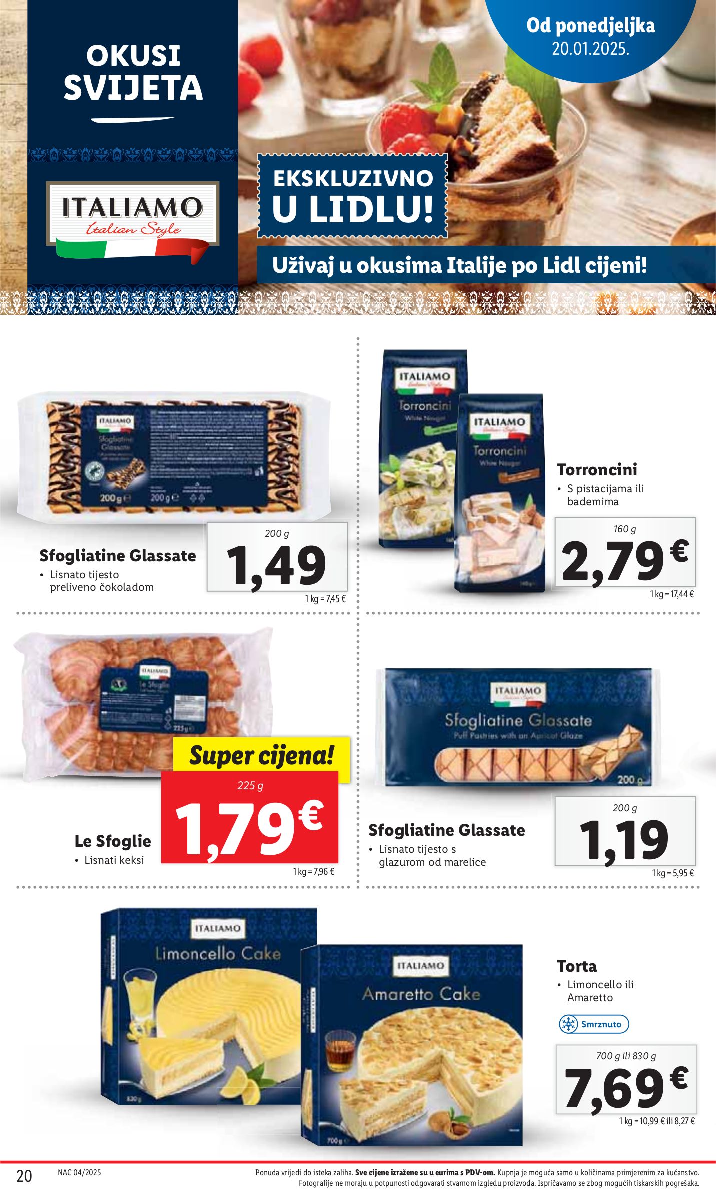 lidl - Lidl katalog vrijedi od 20.01. do 25.01. - page: 20