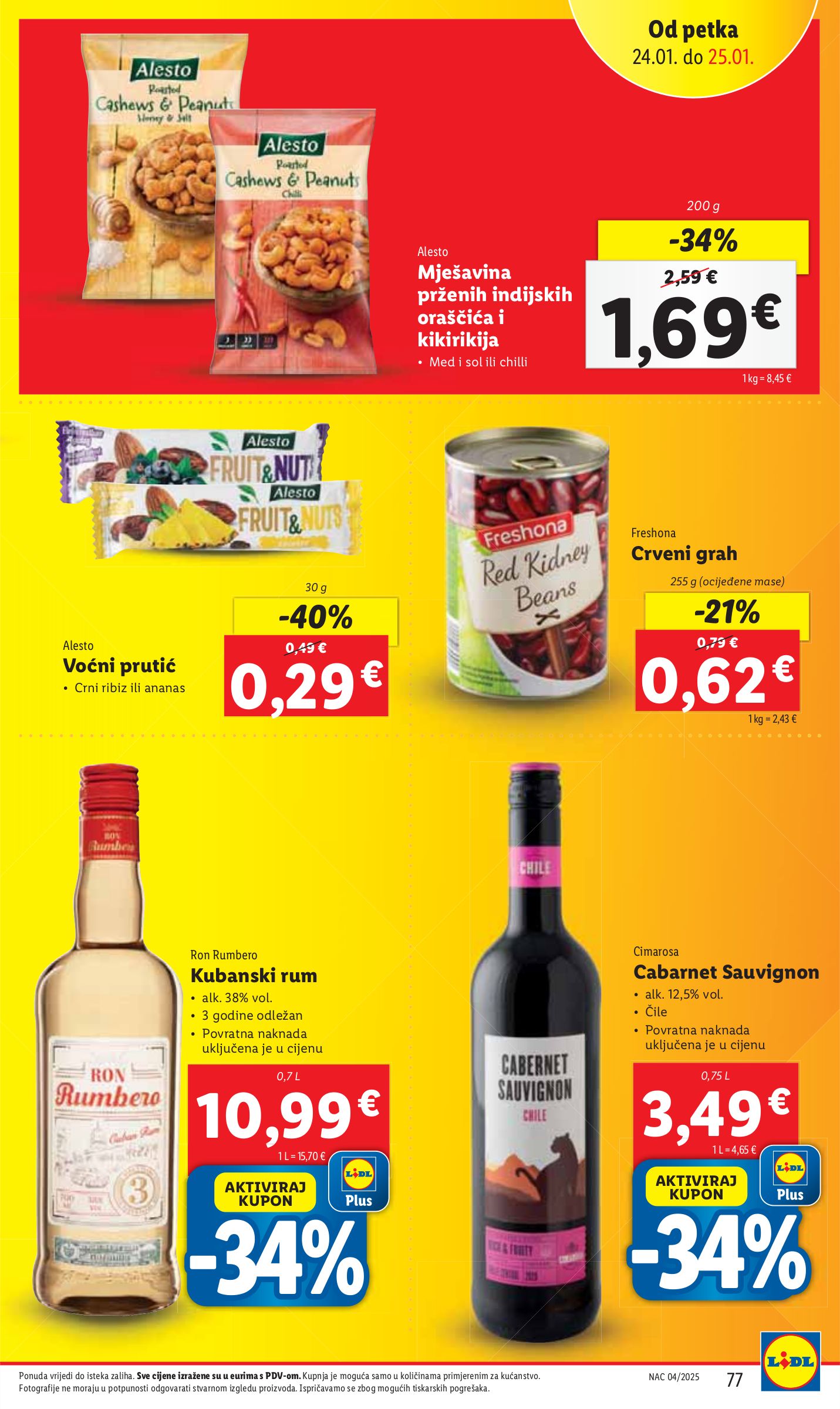 lidl - Lidl katalog vrijedi od 20.01. do 25.01. - page: 77