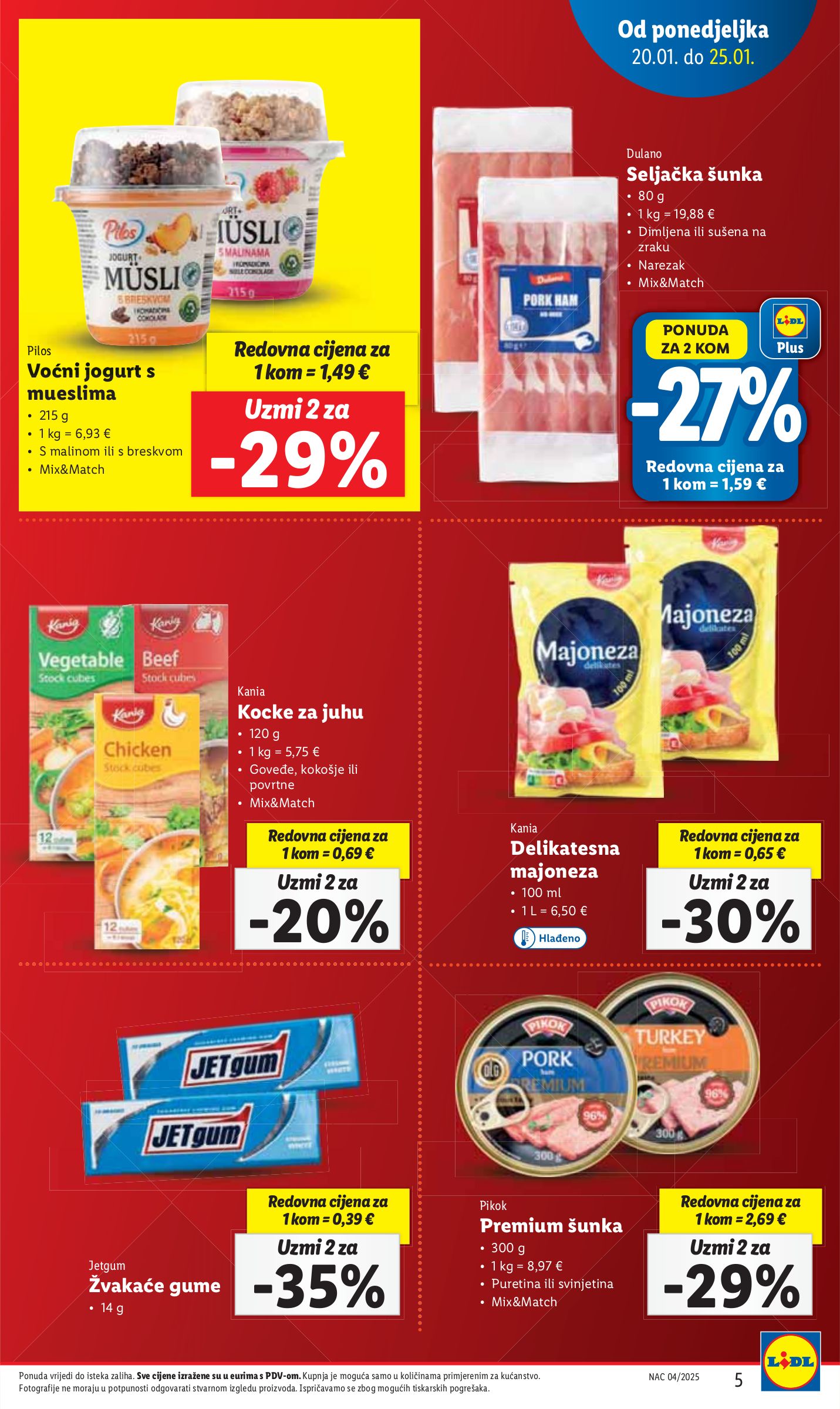 lidl - Lidl katalog vrijedi od 20.01. do 25.01. - page: 5