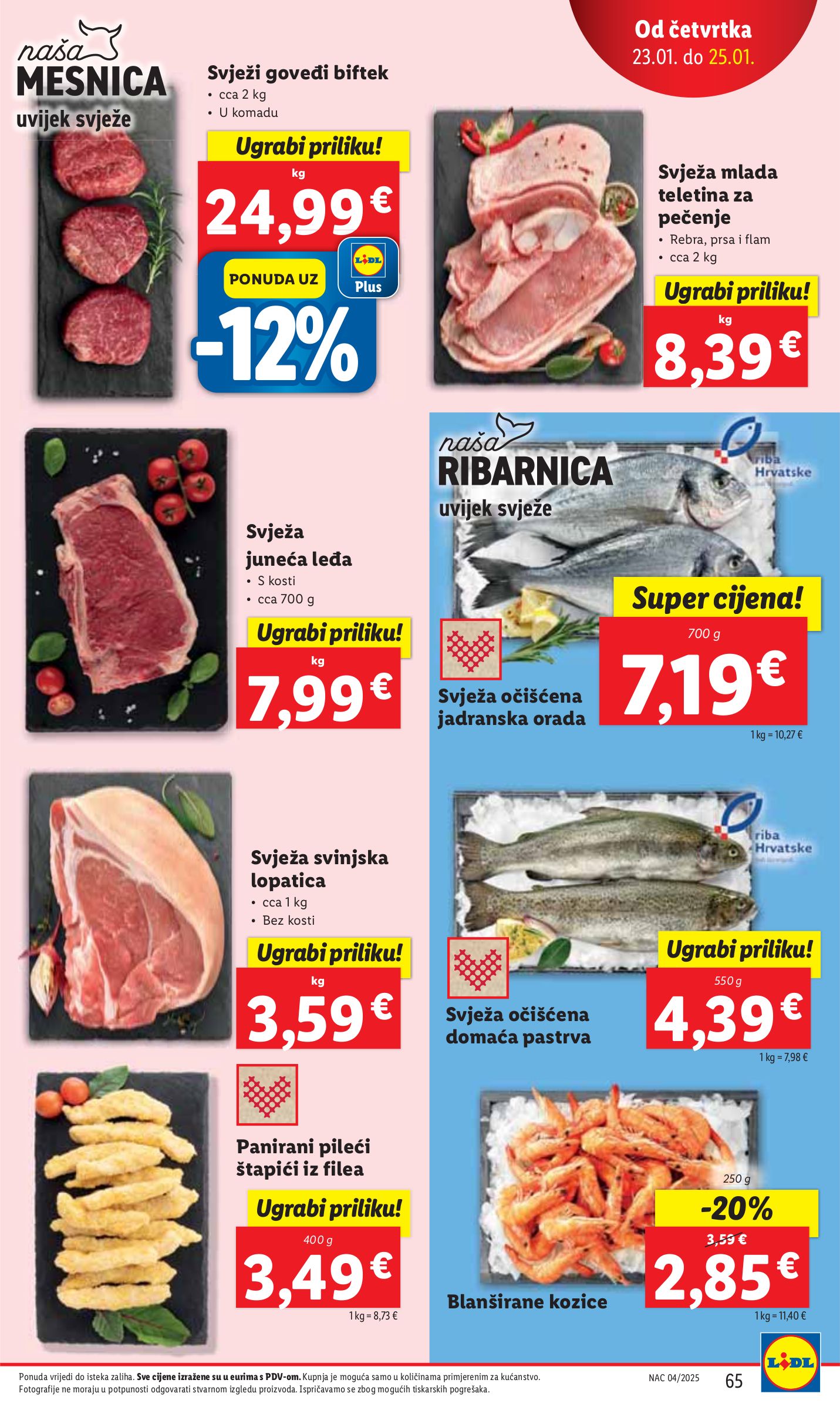 lidl - Lidl katalog vrijedi od 20.01. do 25.01. - page: 65