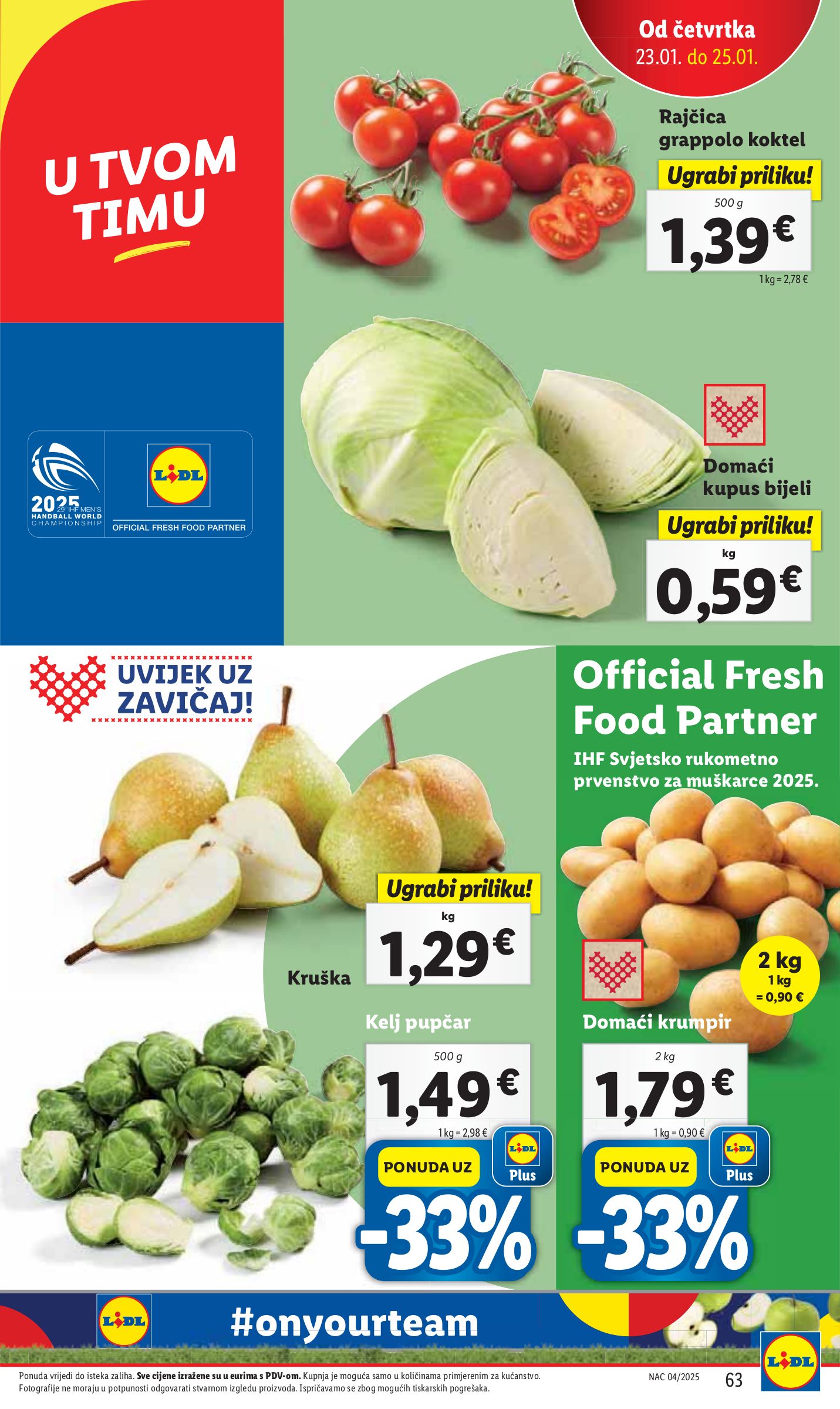 lidl - Lidl katalog vrijedi od 20.01. do 25.01. - page: 63