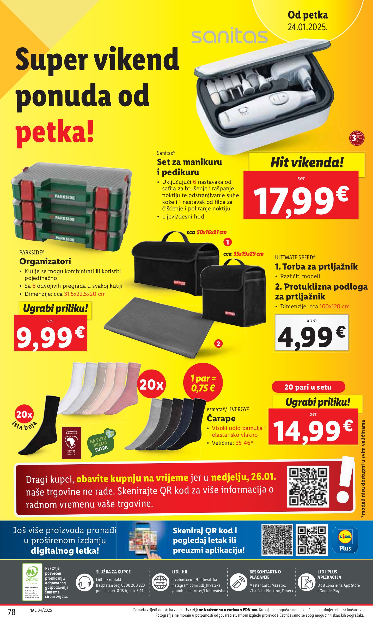 lidl - Lidl katalog vrijedi od 20.01. do 25.01. - page: 78