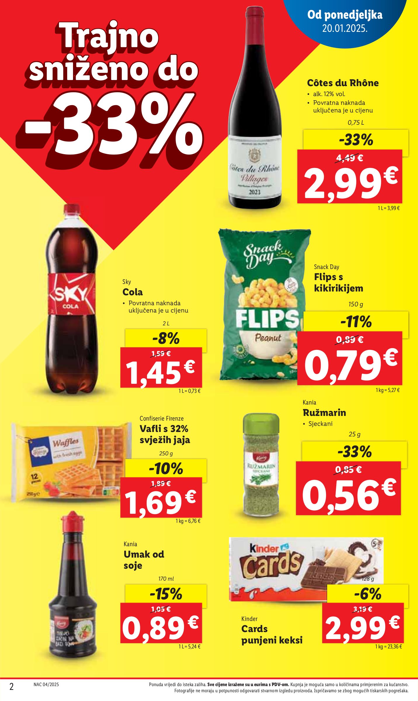 lidl - Lidl katalog vrijedi od 20.01. do 25.01. - page: 2