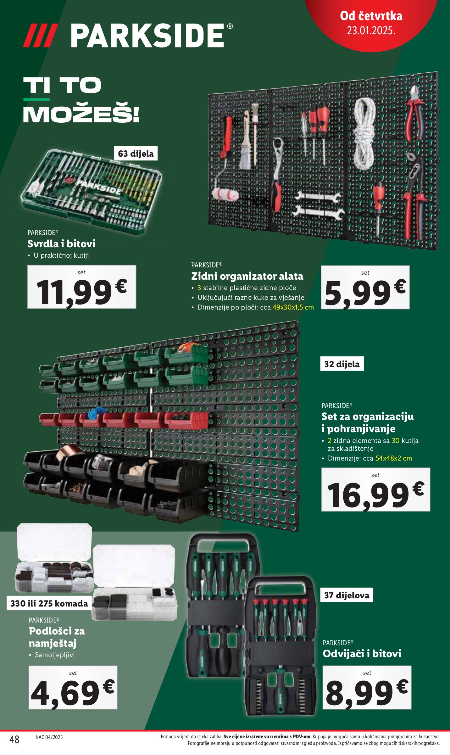 lidl - Lidl katalog vrijedi od 20.01. do 25.01. - page: 48