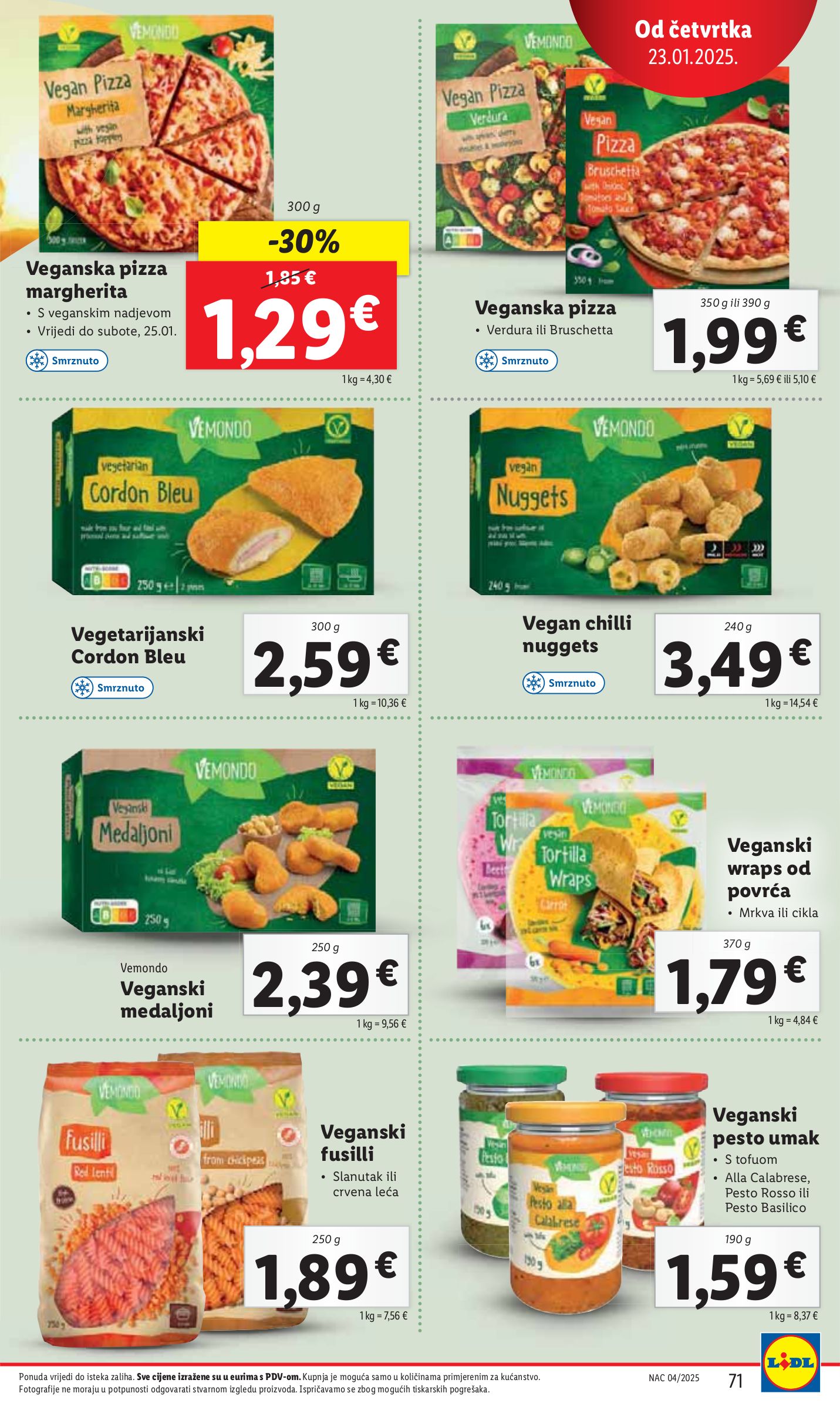 lidl - Lidl katalog vrijedi od 20.01. do 25.01. - page: 71