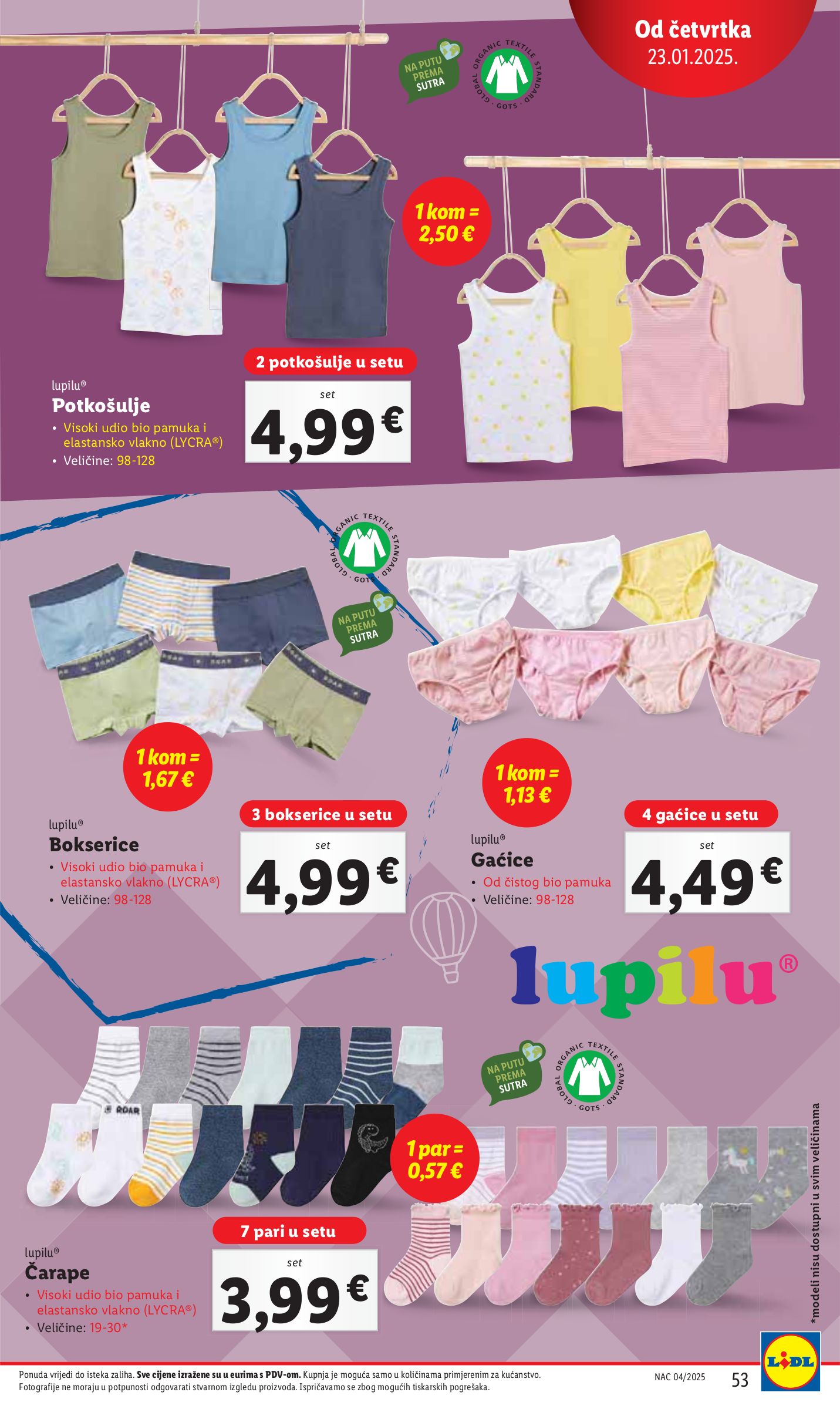 lidl - Lidl katalog vrijedi od 20.01. do 25.01. - page: 53