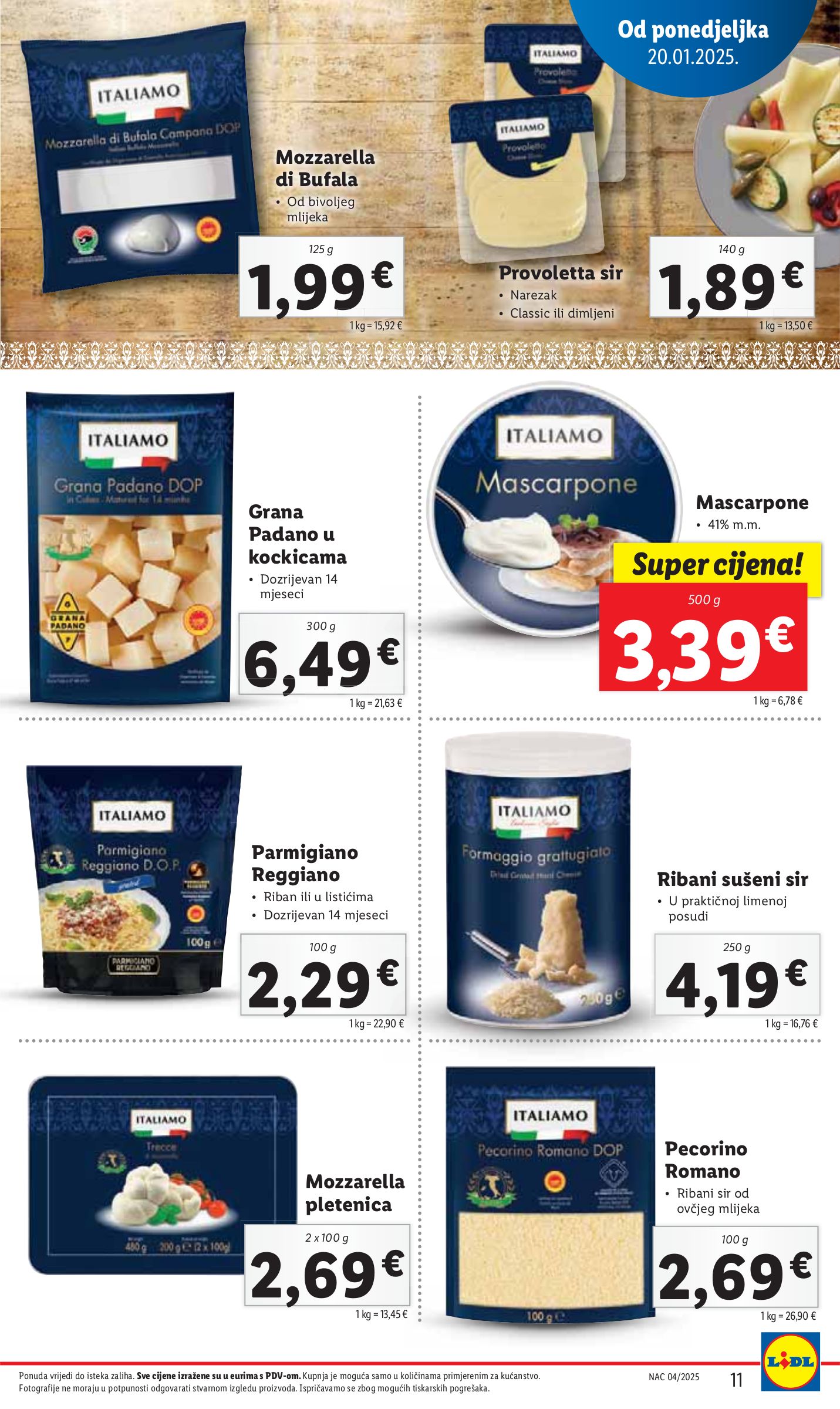 lidl - Lidl katalog vrijedi od 20.01. do 25.01. - page: 11