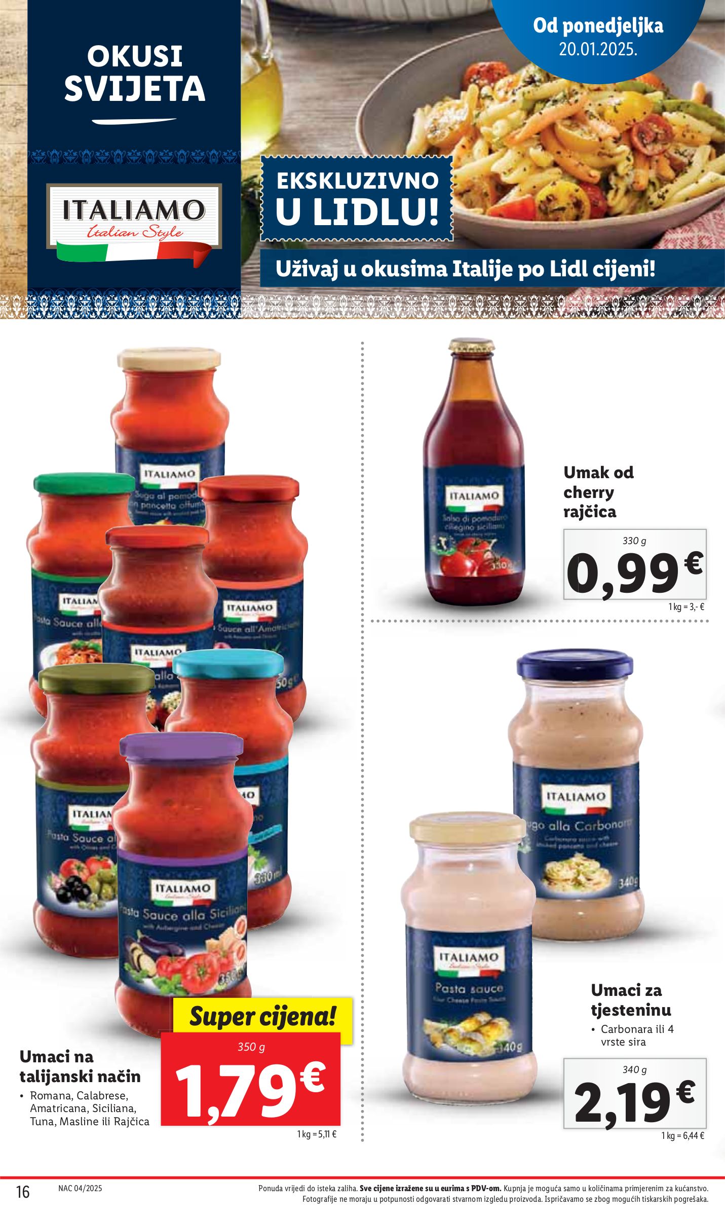 lidl - Lidl katalog vrijedi od 20.01. do 25.01. - page: 16