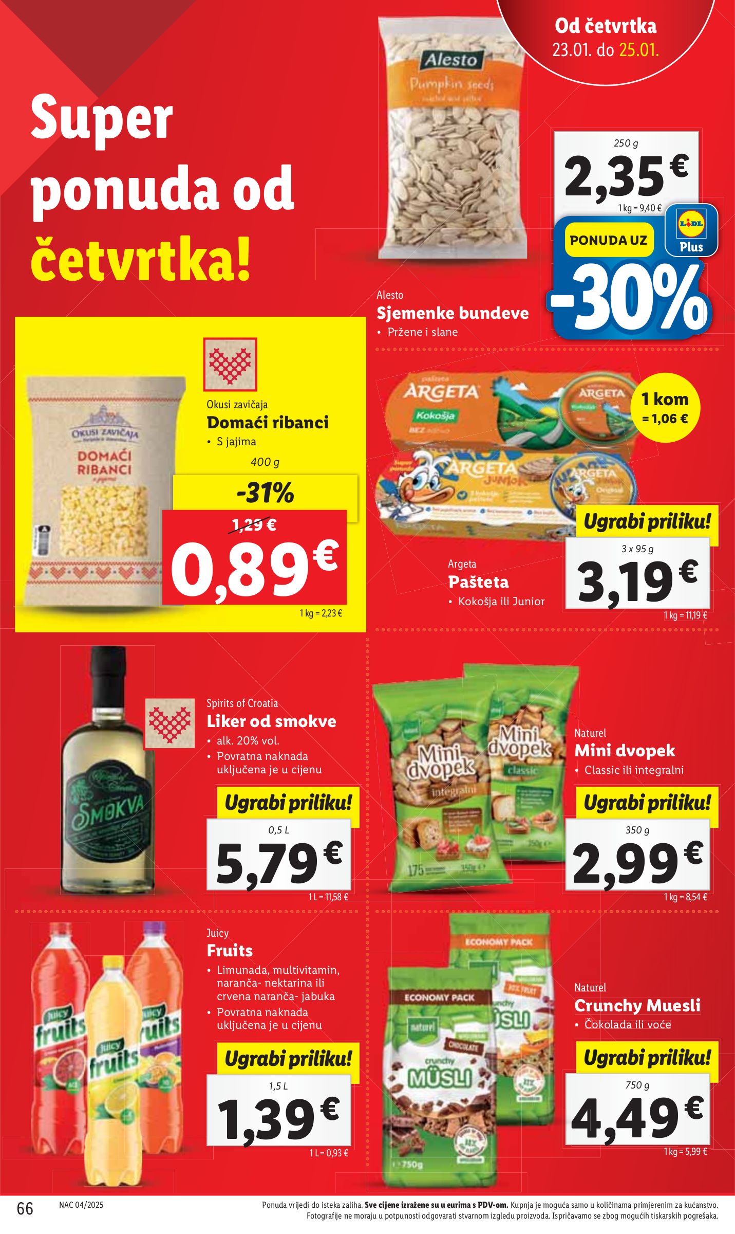 lidl - Lidl katalog vrijedi od 20.01. do 25.01. - page: 66