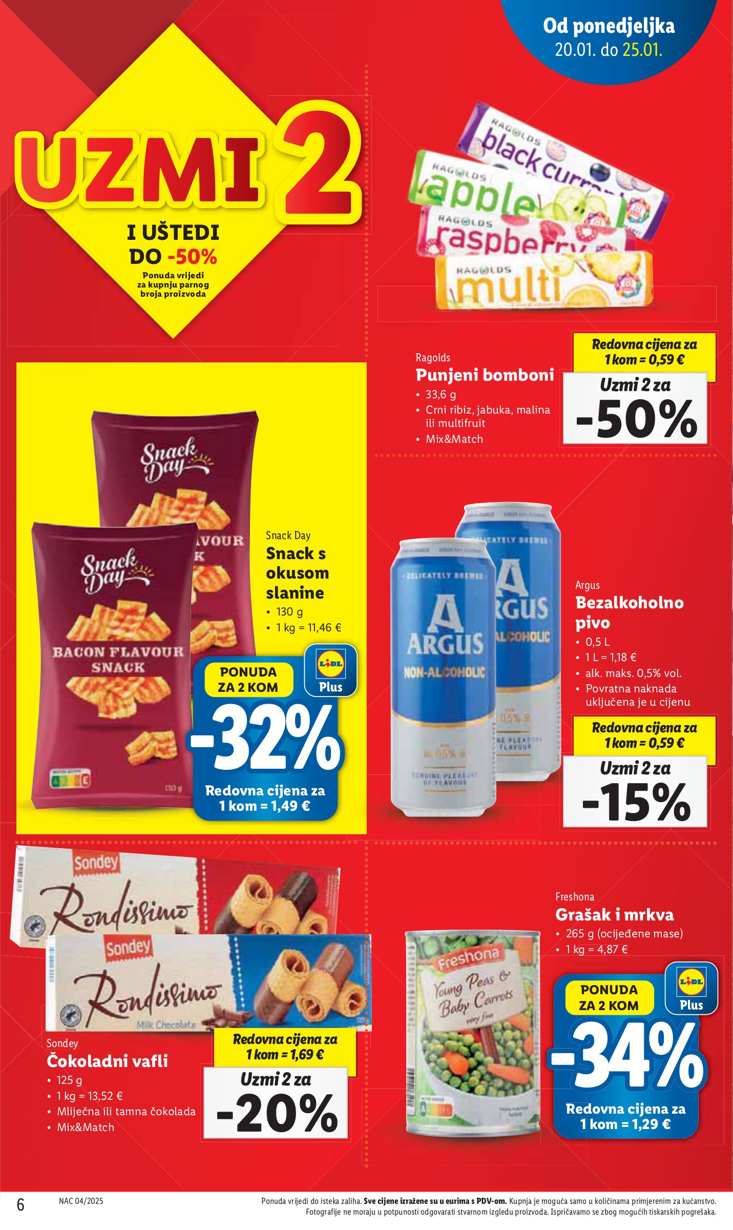 lidl - Lidl katalog vrijedi od 20.01. do 25.01. - page: 6