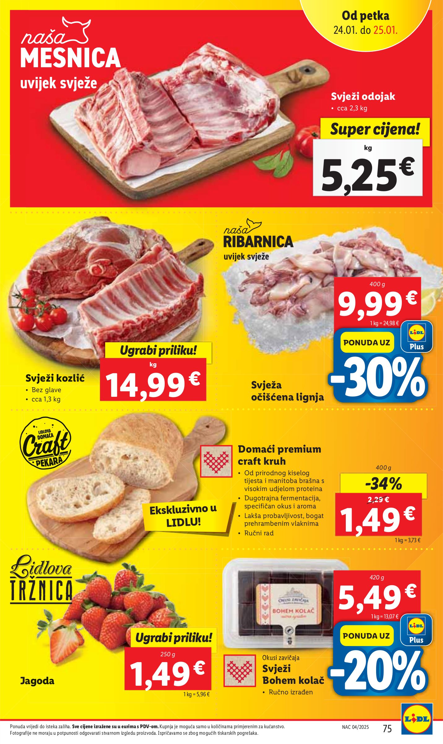 lidl - Lidl katalog vrijedi od 20.01. do 25.01. - page: 75