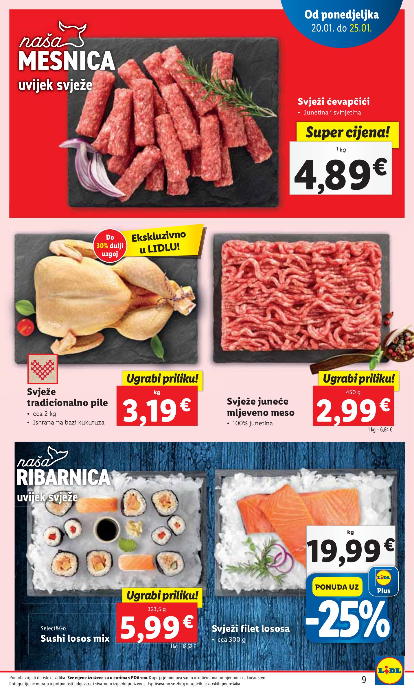 lidl - Lidl katalog vrijedi od 20.01. do 25.01. - page: 9