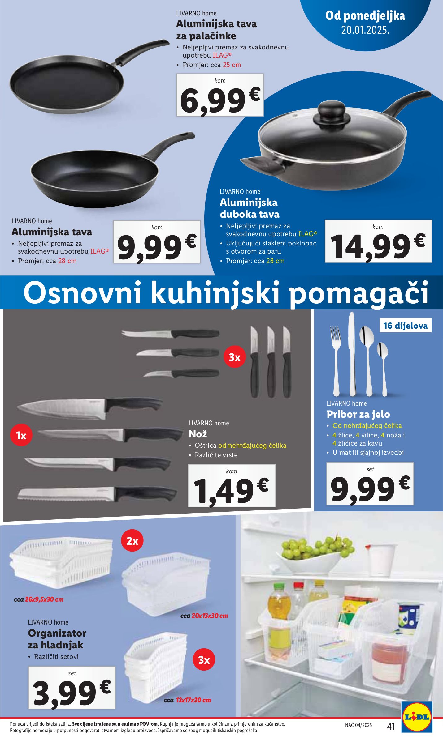 lidl - Lidl katalog vrijedi od 20.01. do 25.01. - page: 41