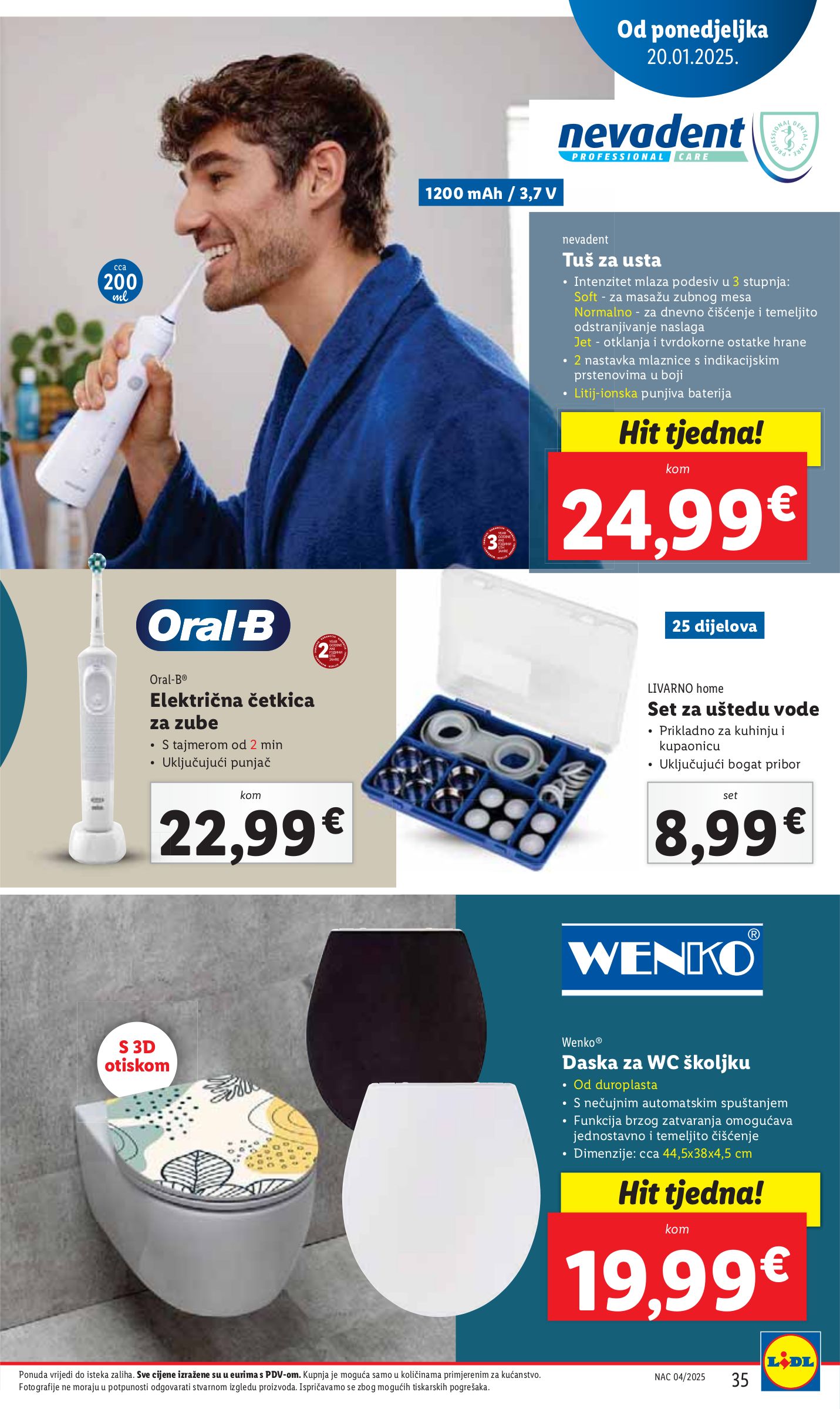 lidl - Lidl katalog vrijedi od 20.01. do 25.01. - page: 35