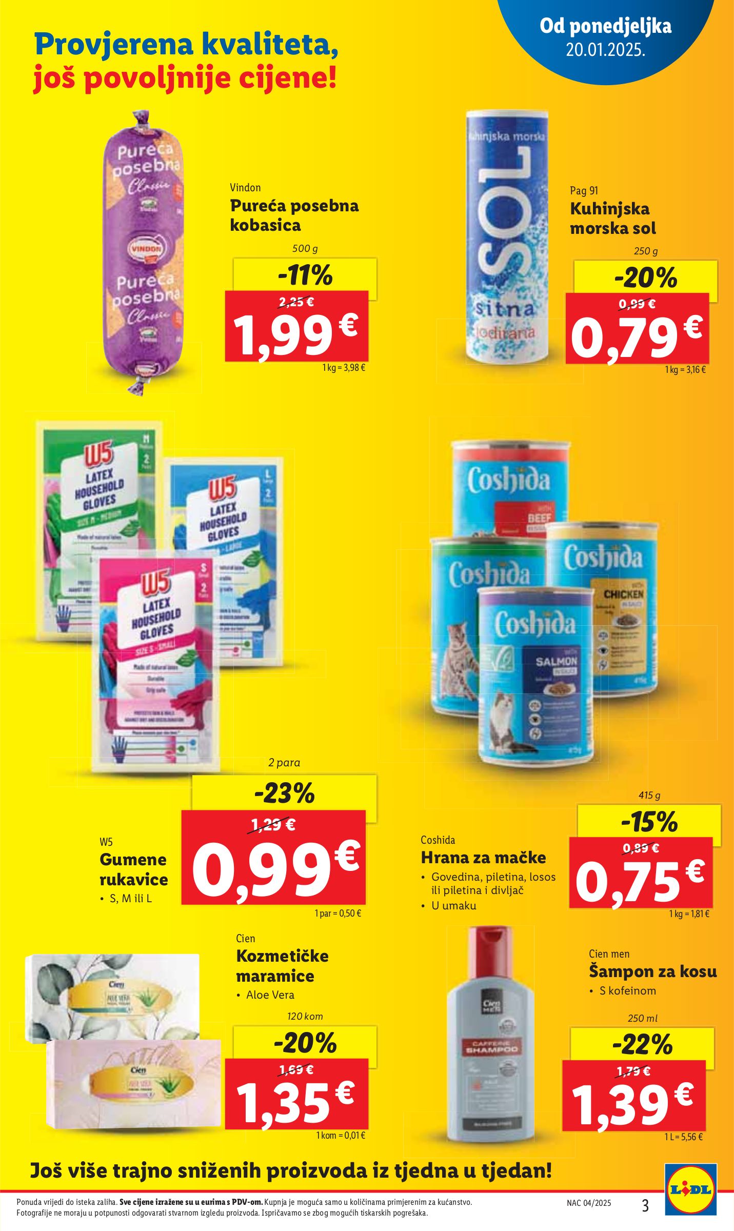 lidl - Lidl katalog vrijedi od 20.01. do 25.01. - page: 3